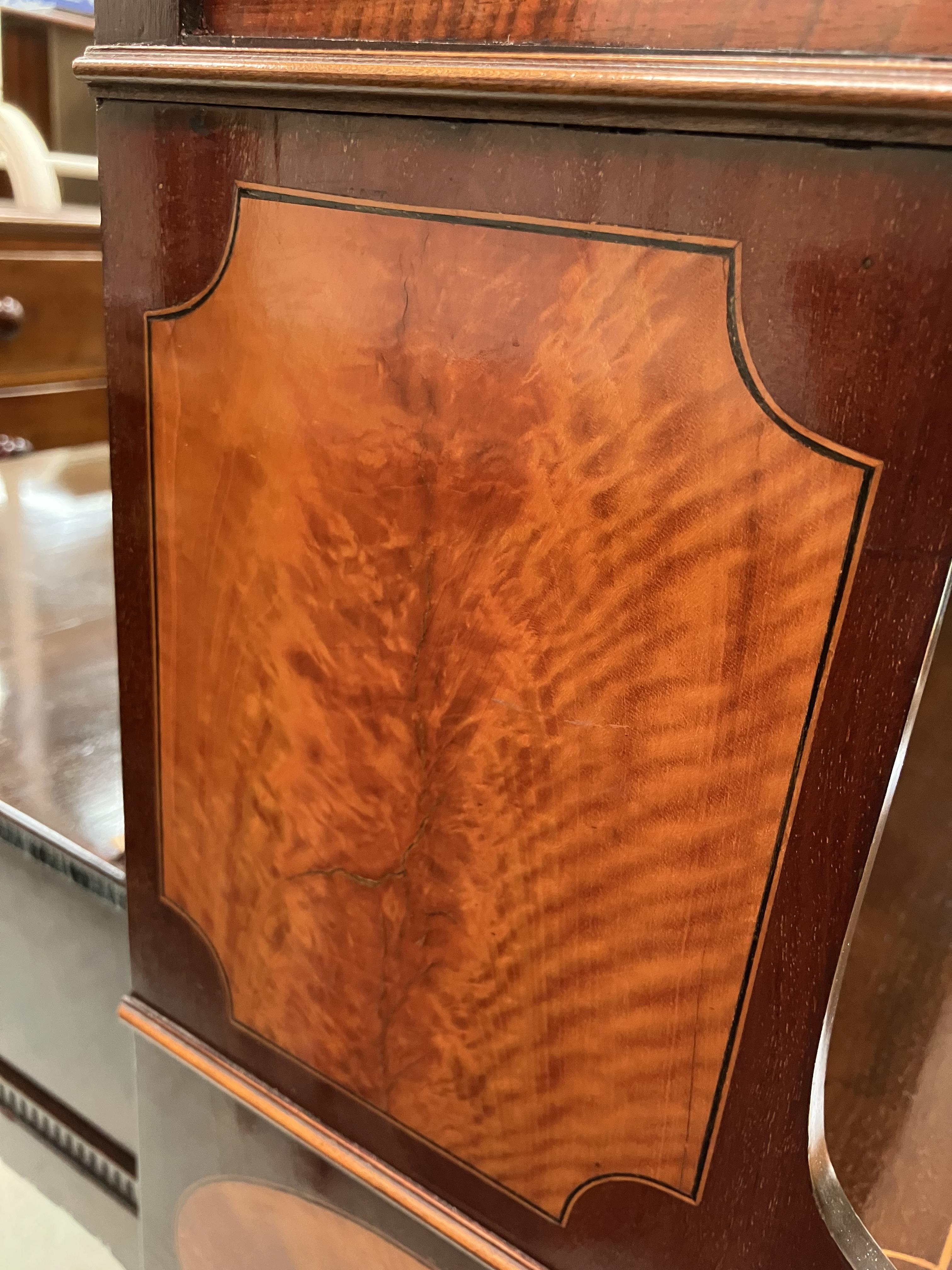 A late 19th Century mahogany and satinwood inilaid bonheur du jour by Edwards & Roberts of London, - Image 33 of 40