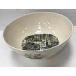 A Wedgwood "The Boat Race Bowl" after the original design by Eric Ravilious produced in 1975 from