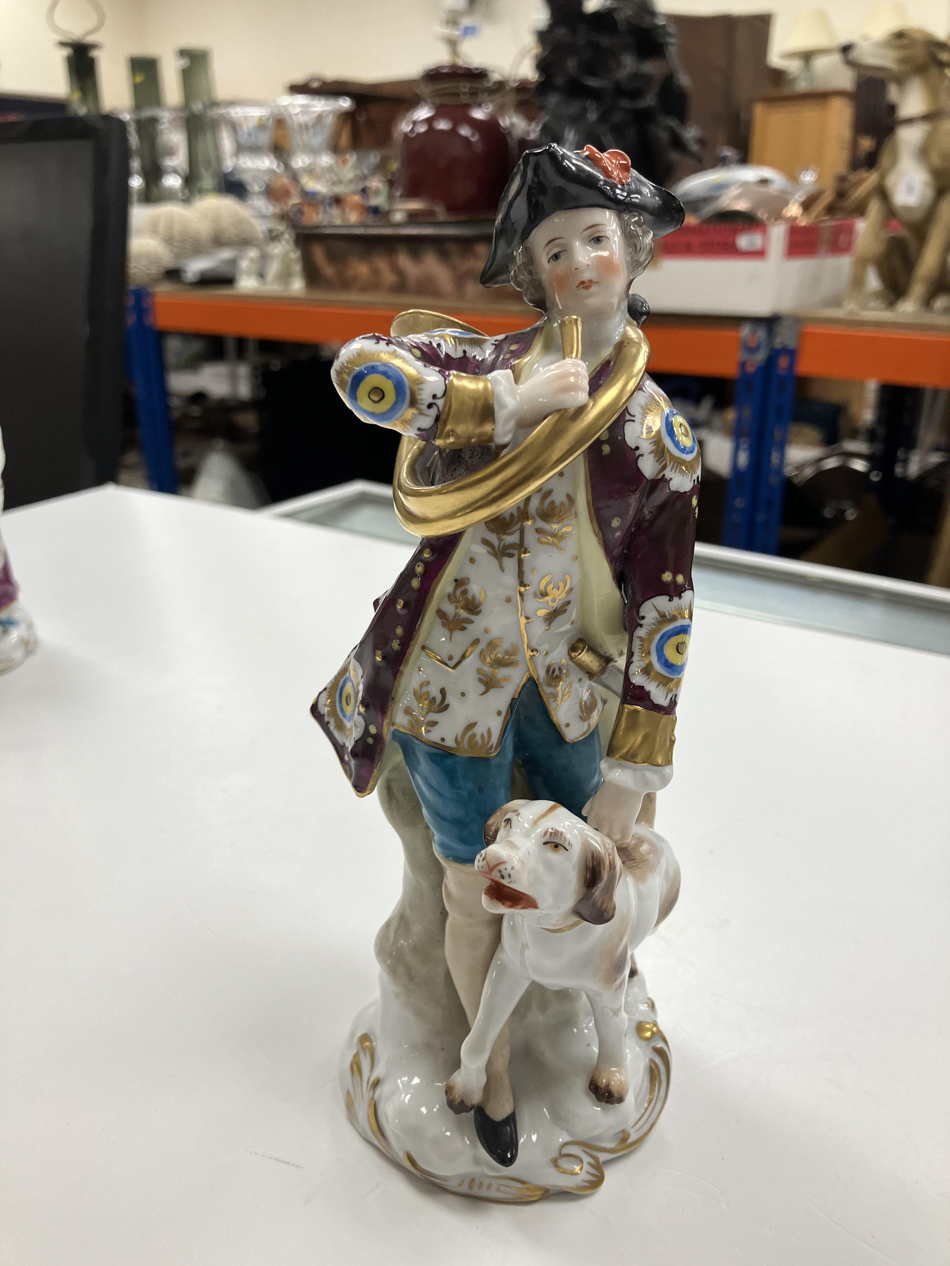A pair of 18th Century Bow porcelain figures, one of "Shepherd with lamb and flute", - Image 57 of 74