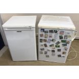 A Zanussi freezer together with an AEG Santo Electronic fridge and a counter top freezer (3)