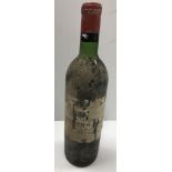 One bottle Chateau Lynch Bages 1970
