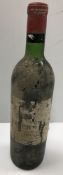 One bottle Chateau Lynch Bages 1970