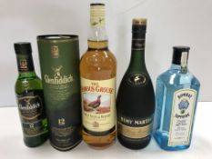 One bottle Glenfiddich single malt scotch whisky 12 year old, 35 cl (boxed),