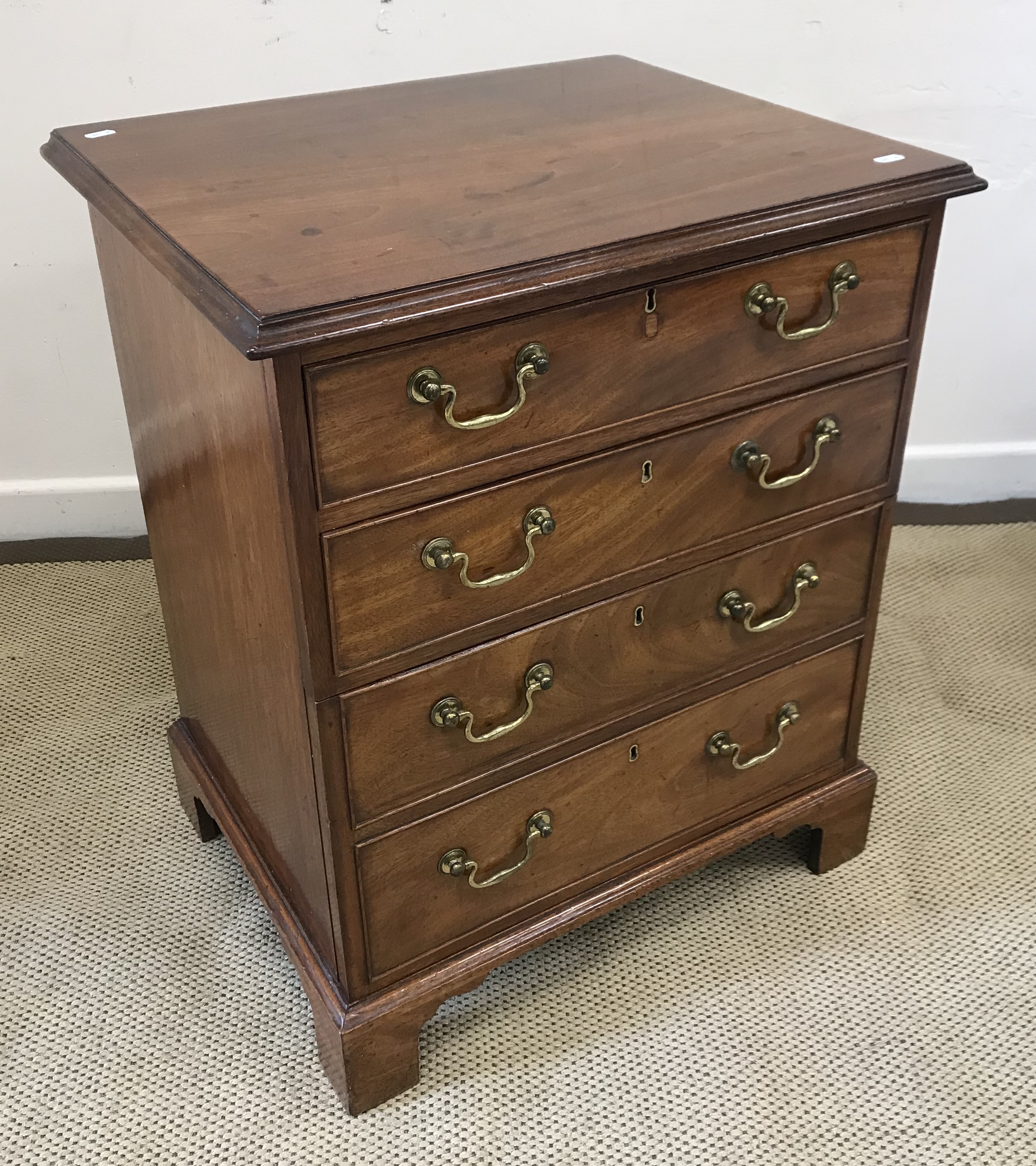 A mahogany chest in the George III taste,