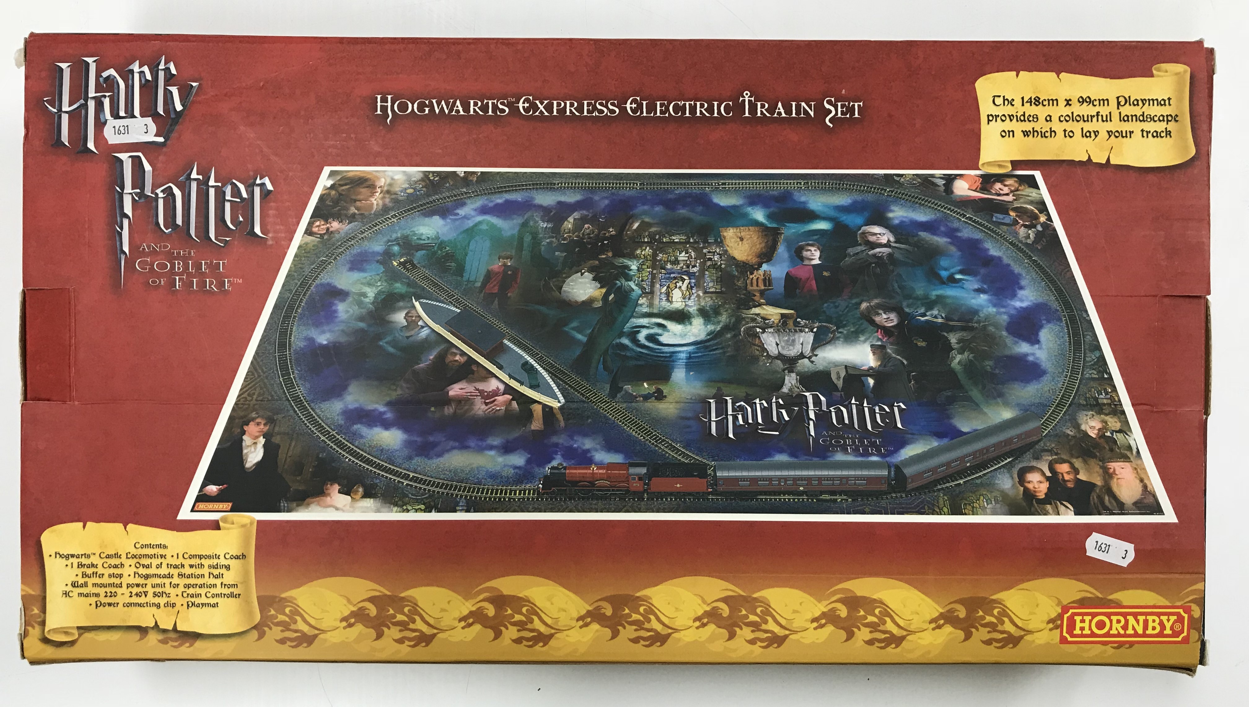 A Harry Potter and The Goblet of Fire Hogwart's Express electric train set by Hornby - Image 2 of 2