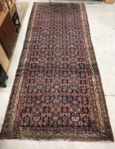 A vintage Persian carpet,