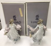 Two Lladro figures "Spring Splendour" (No.