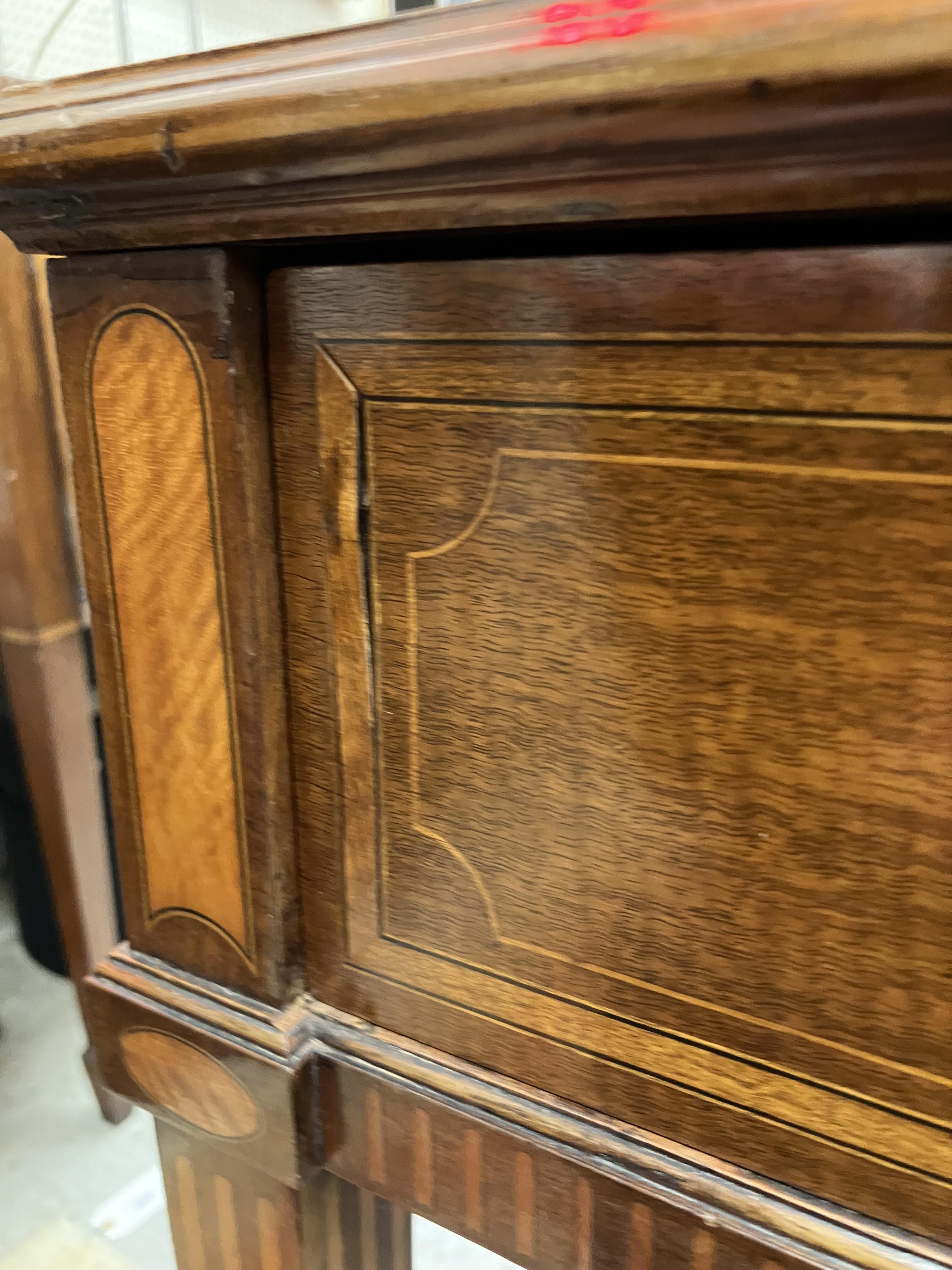 A late 19th Century mahogany and satinwood inilaid bonheur du jour by Edwards & Roberts of London, - Image 26 of 40