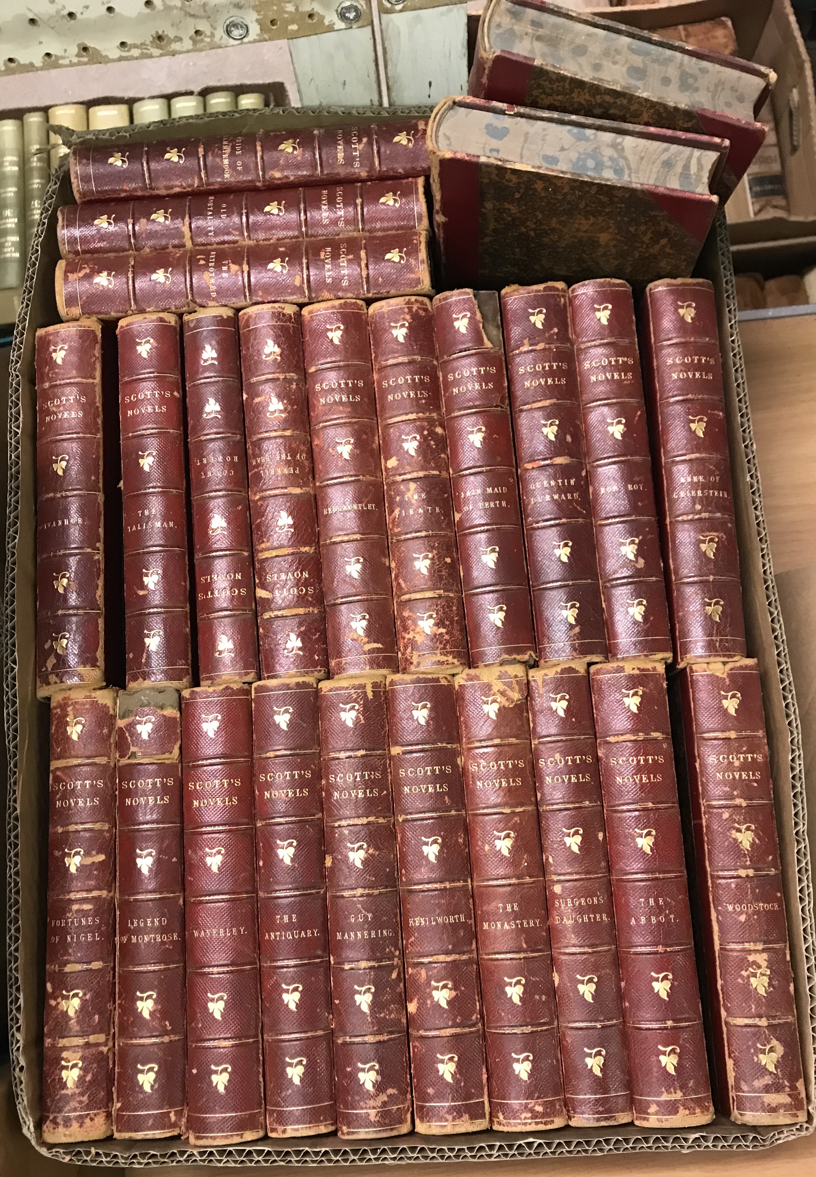 SCOTT "The Waverley Novels", published Adam and Charles Black 1871,