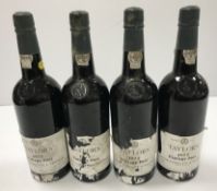 Four bottles Taylor's vintage port 1977 (4)