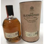 One bottle Glenrothes Distillery single Speyside malt whisky, label inscribed "Distilled in 1979,
