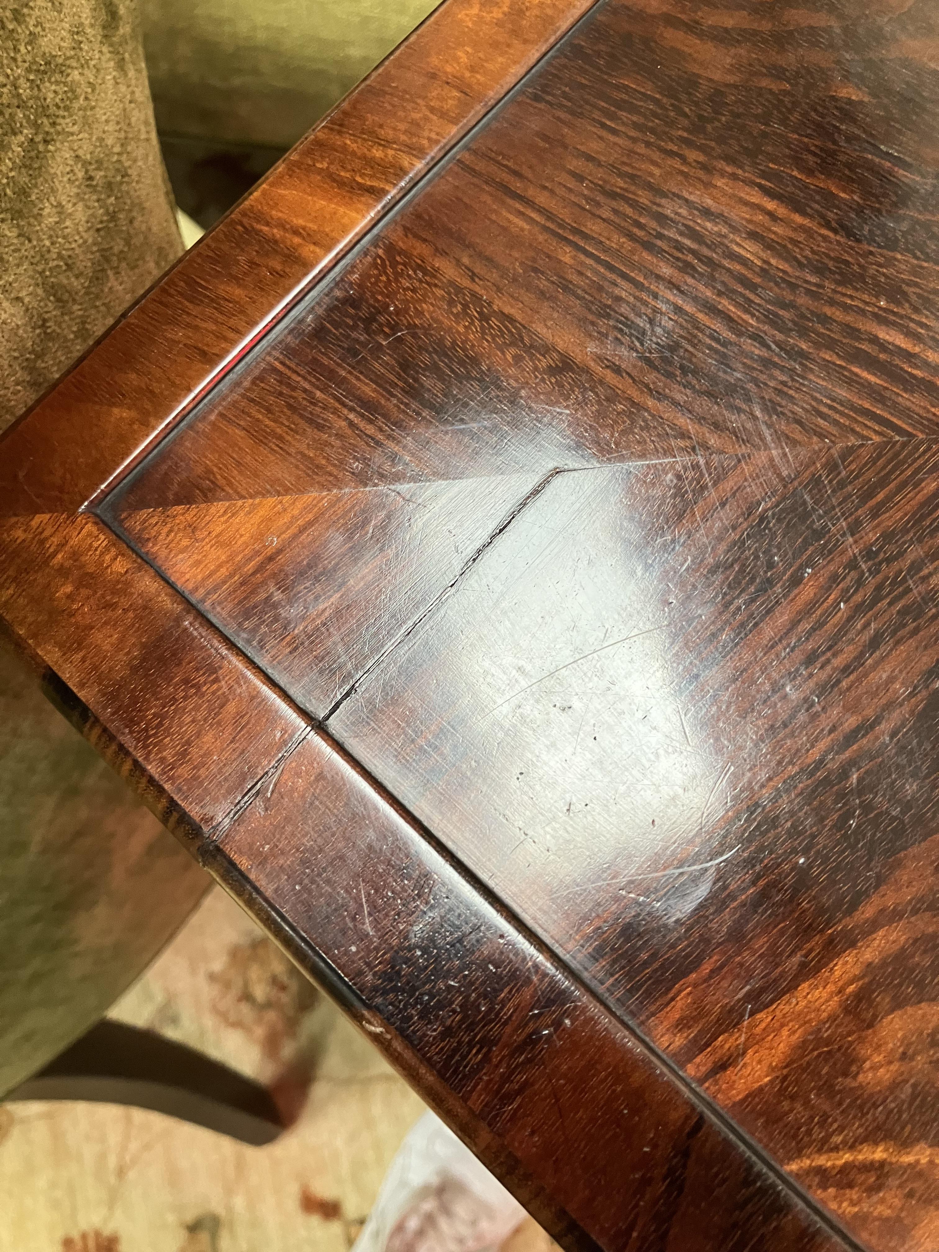 An early 19th Century mahogany Gonzales Alvez) games table, - Image 30 of 34