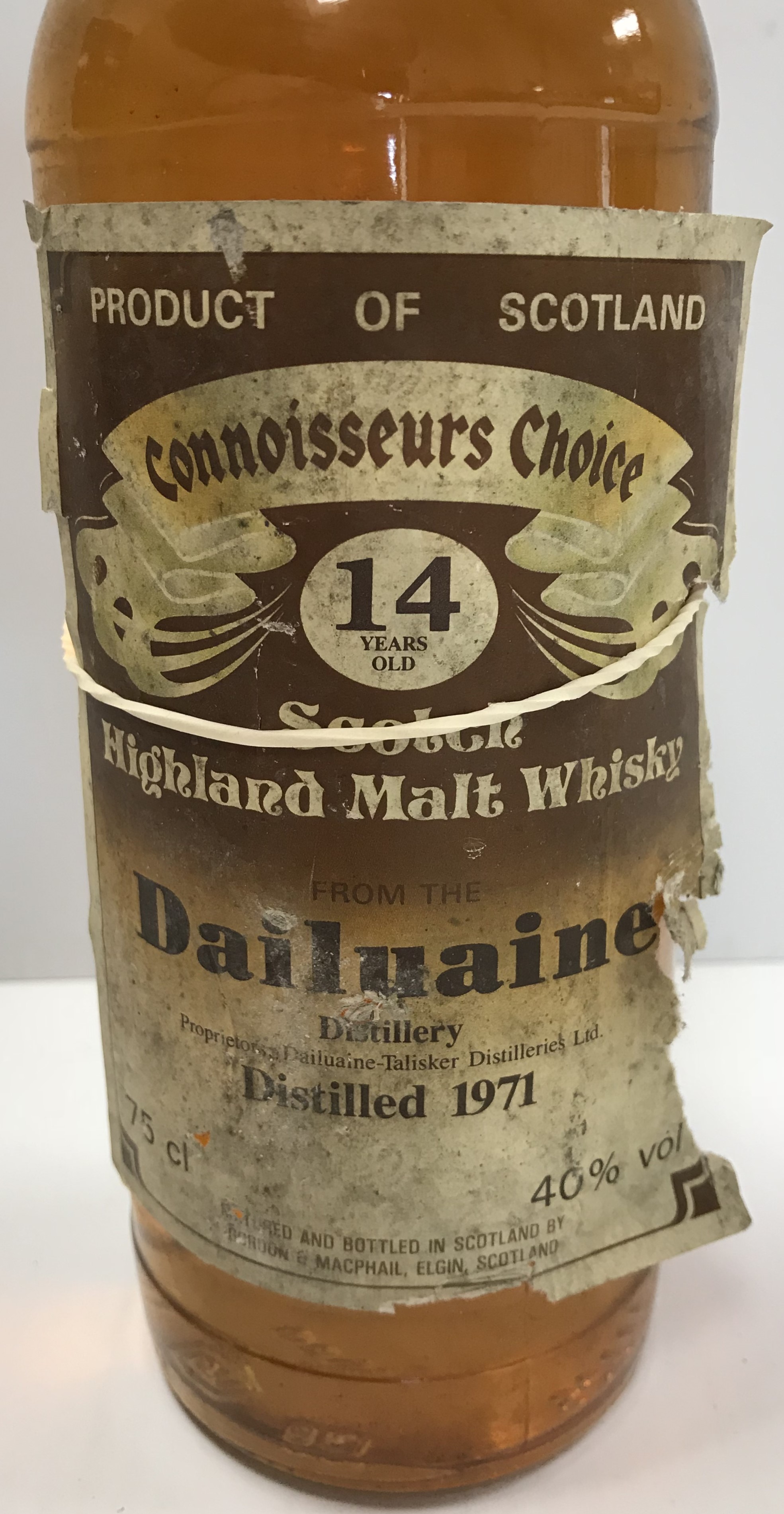 One bottle Dailuaine Distillery Connoisseurs Choice fourteen year old scotch whisky distilled 1971 - Image 2 of 2