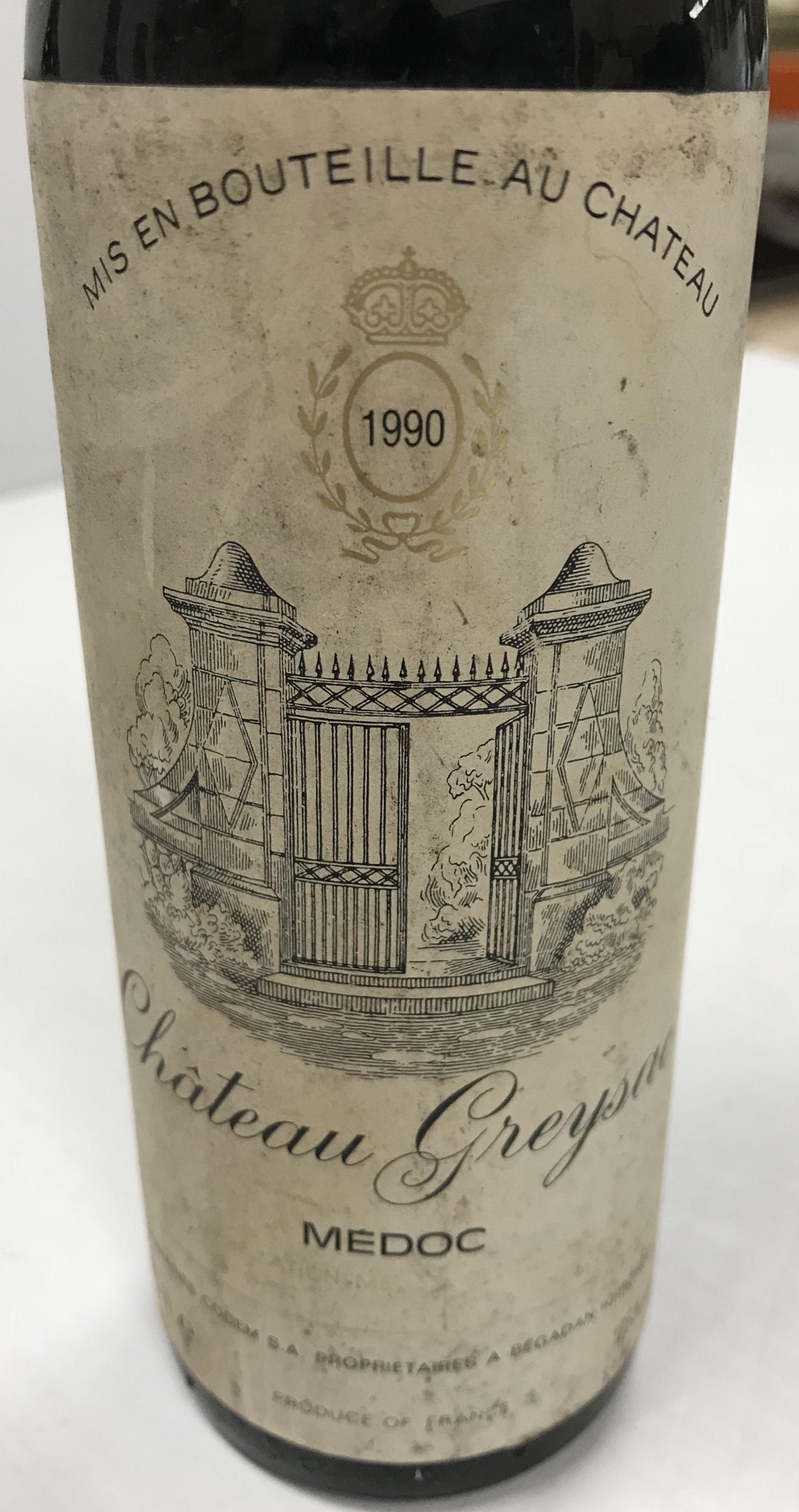 Four various half bottles (375 ml) red wines including Chateau Greysac 1990 x 2, - Image 4 of 4