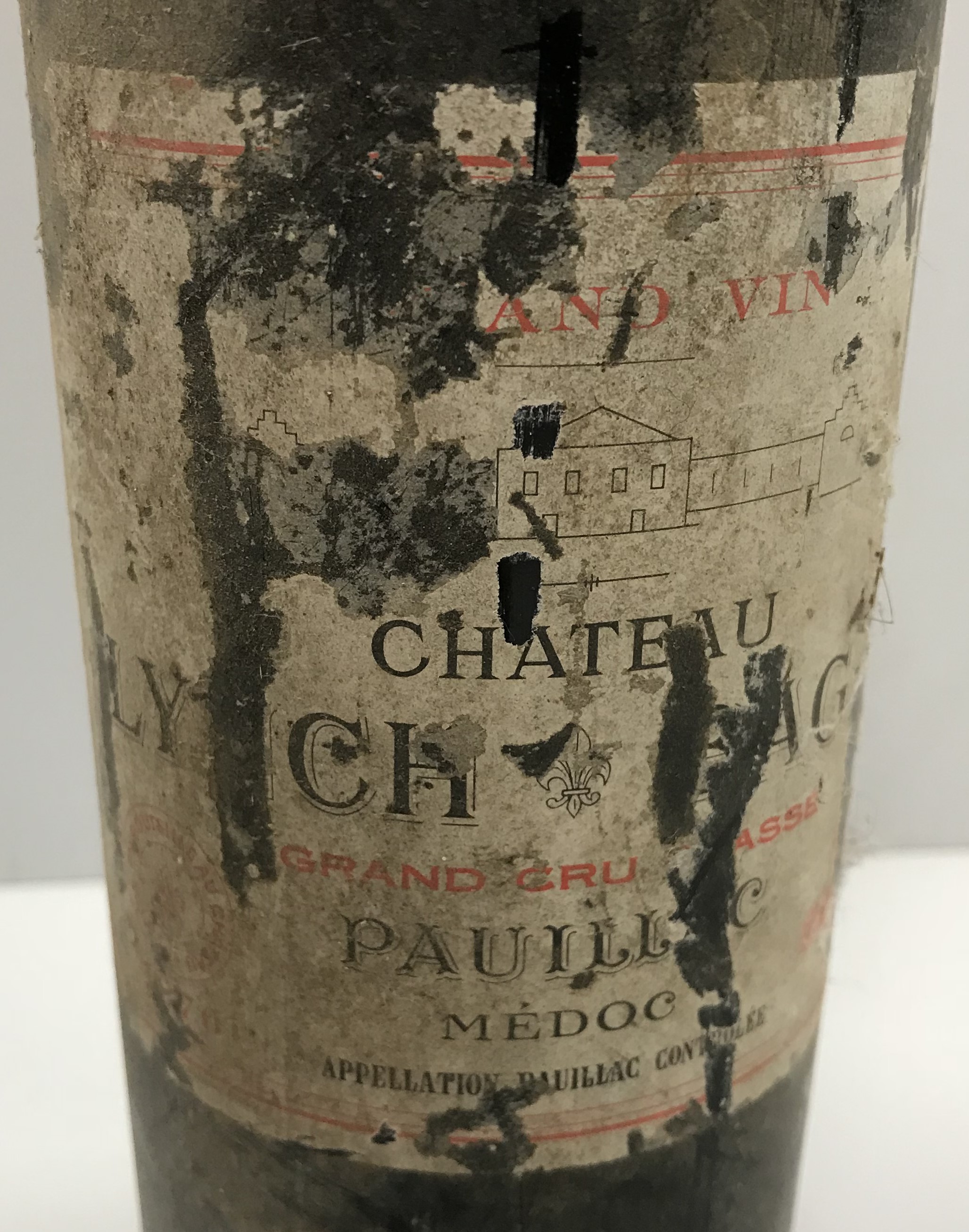 One bottle Chateau Lynch Bages 1970 - Image 2 of 2