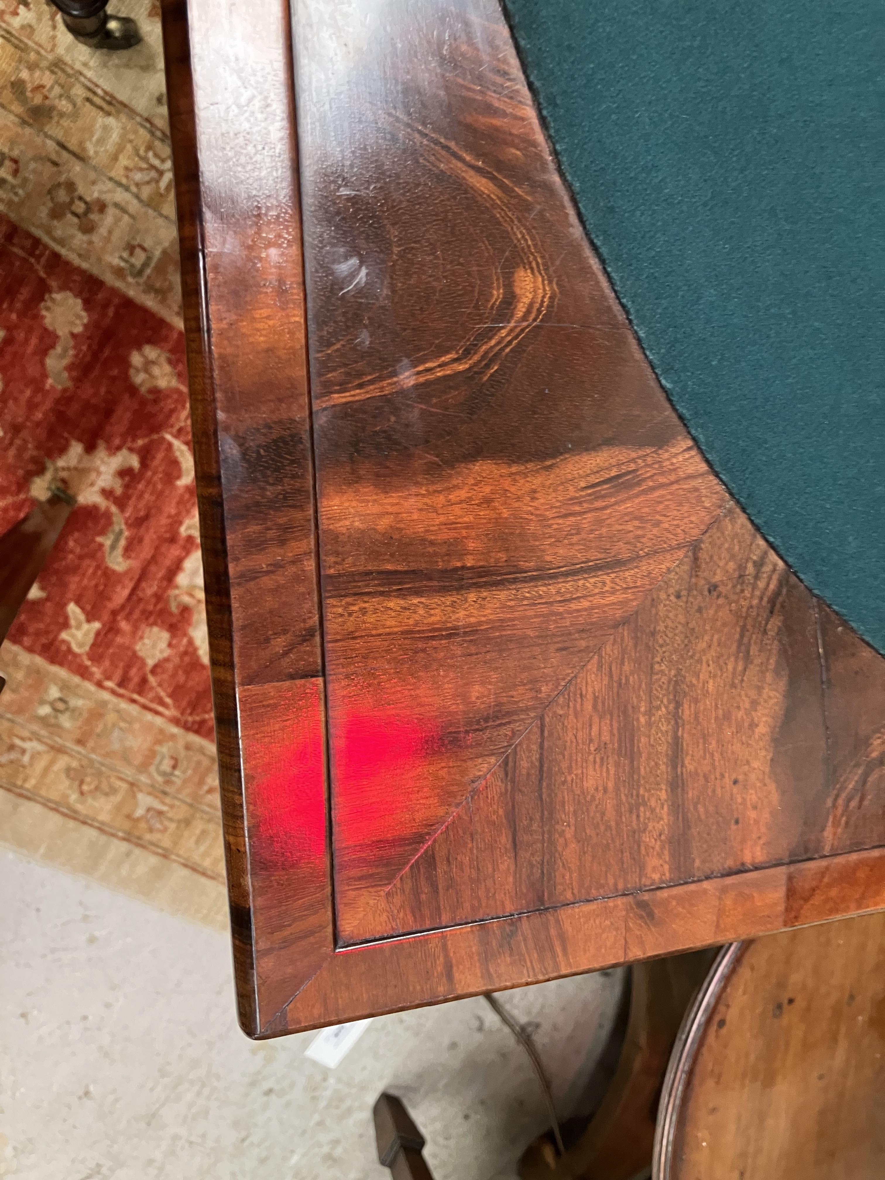 An early 19th Century mahogany Gonzales Alvez) games table, - Image 24 of 34