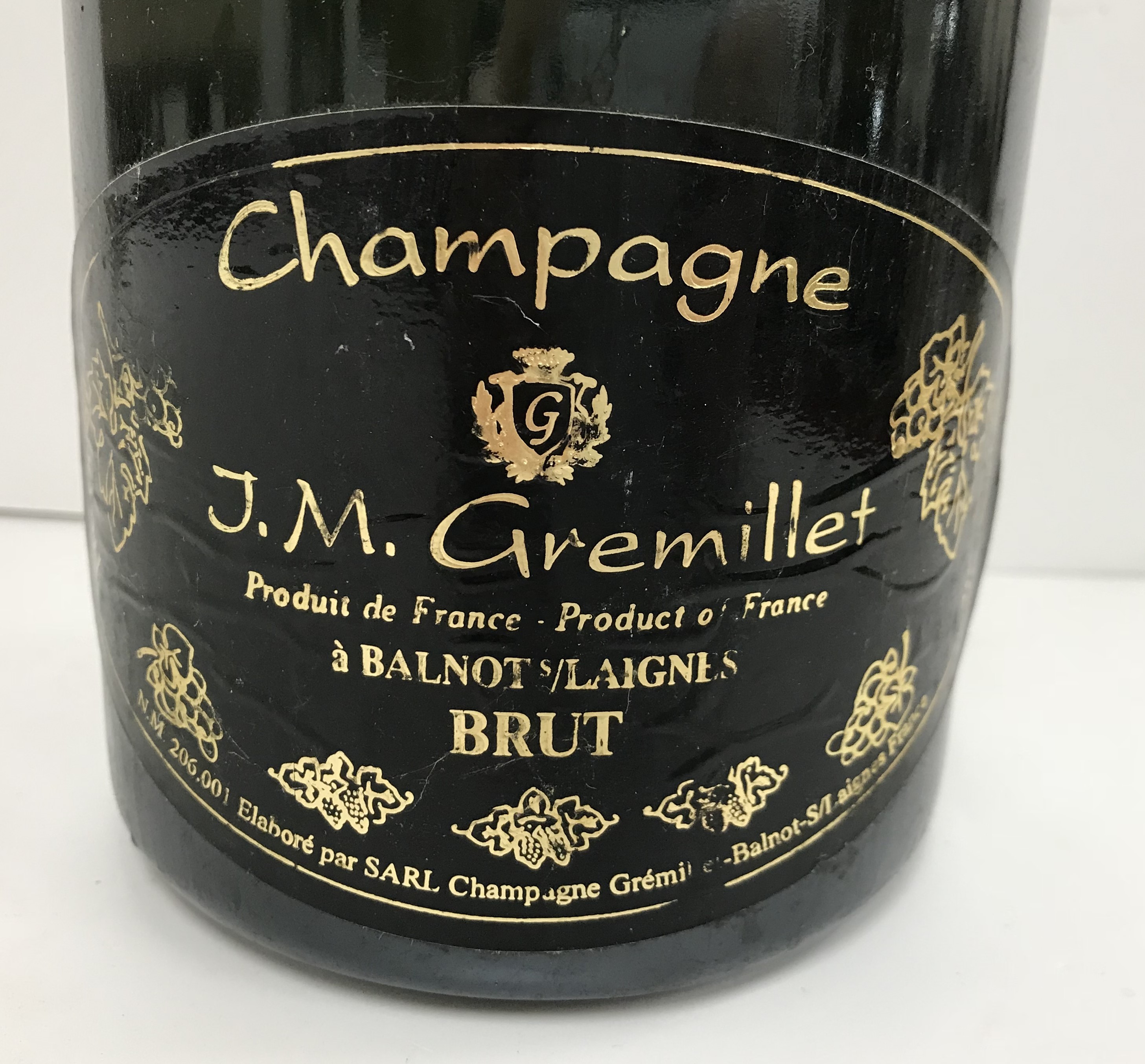A Magnum JM Gremillet brut Grande Réserve Champagne - Image 2 of 2