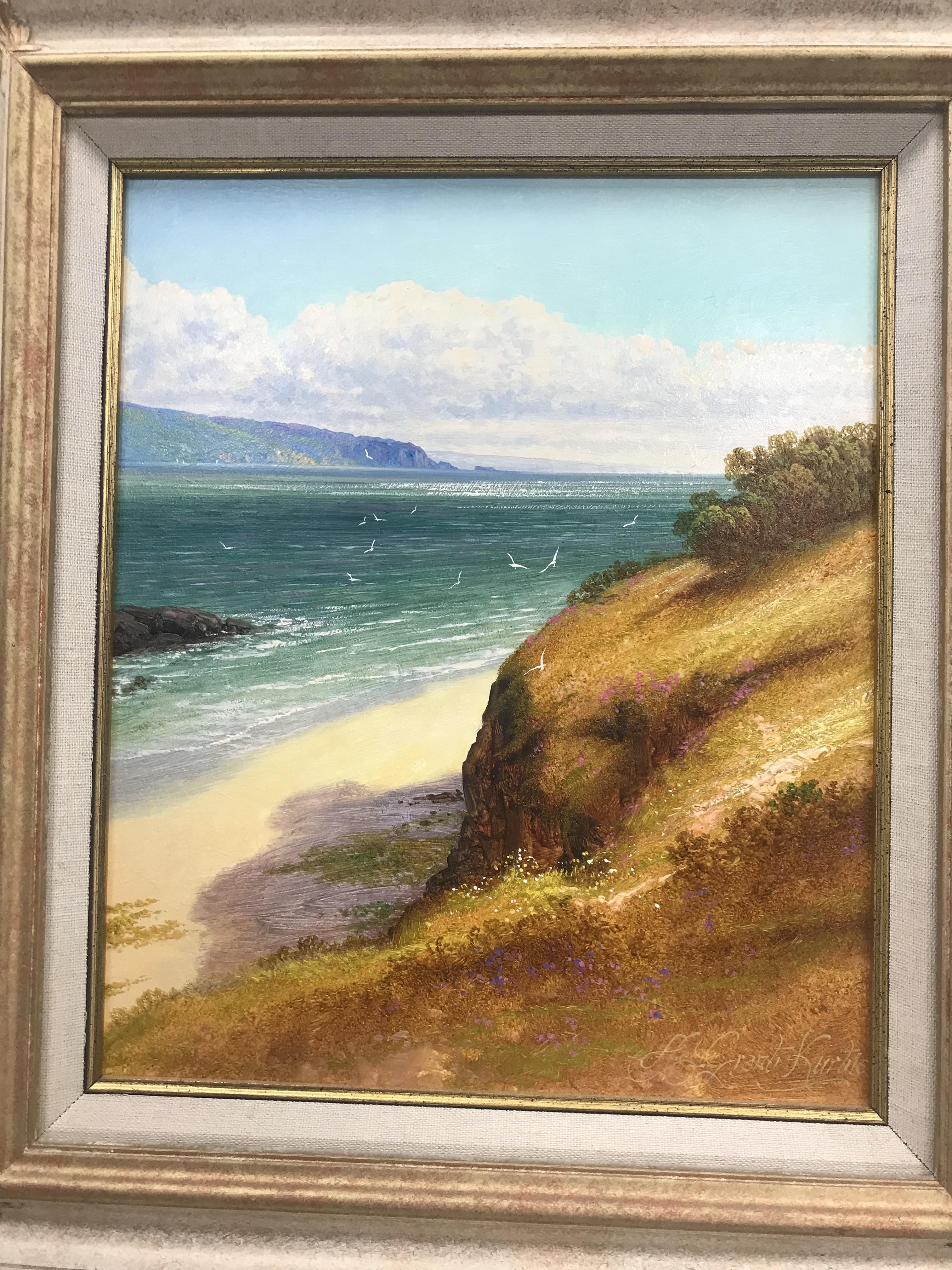 ANDREW GRANT KURTIS "Lleyn Peninsula near Anglesey southern tip", oil on panel, signed lower left, - Image 35 of 36