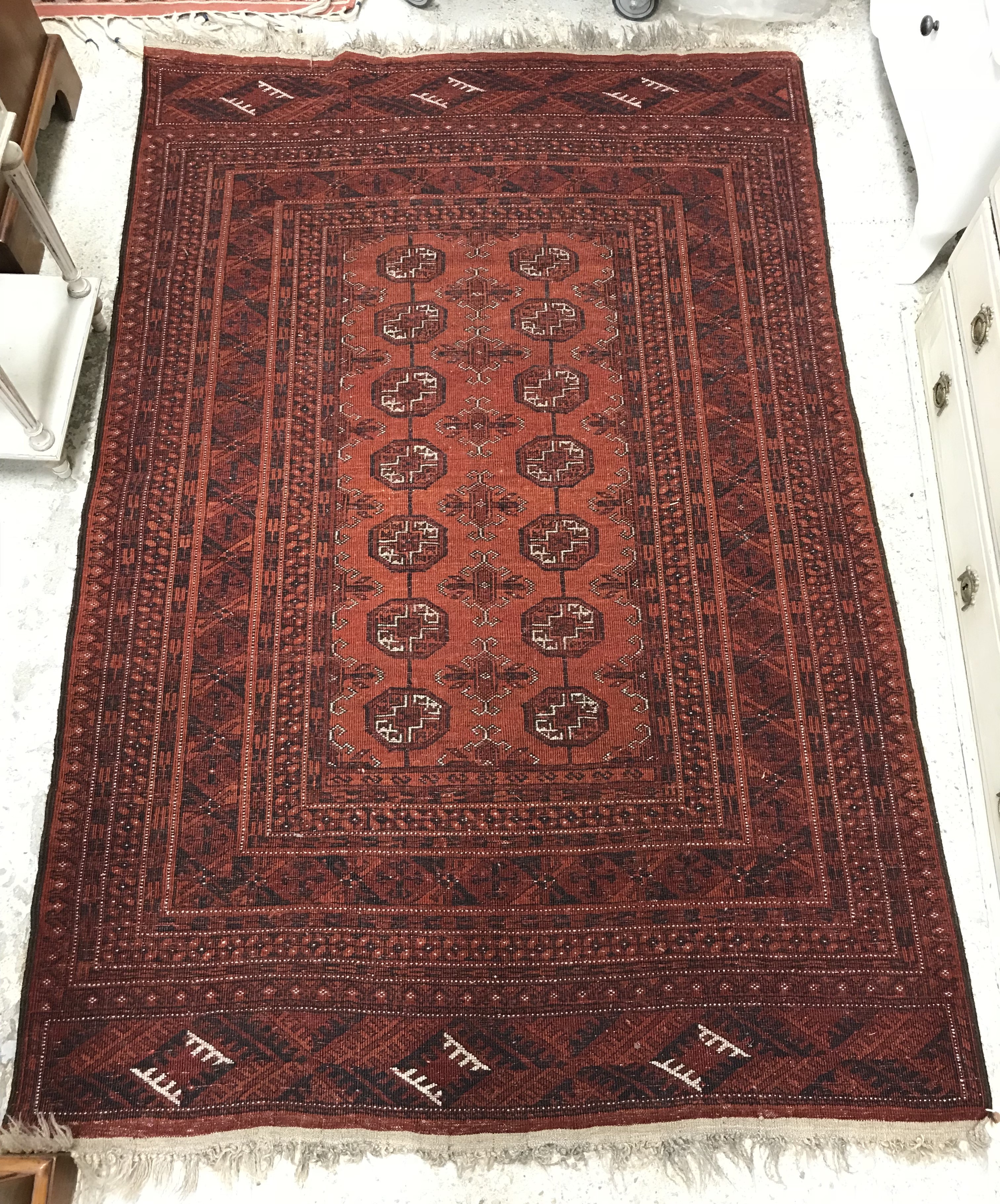 A Bokhara rug, - Image 2 of 2