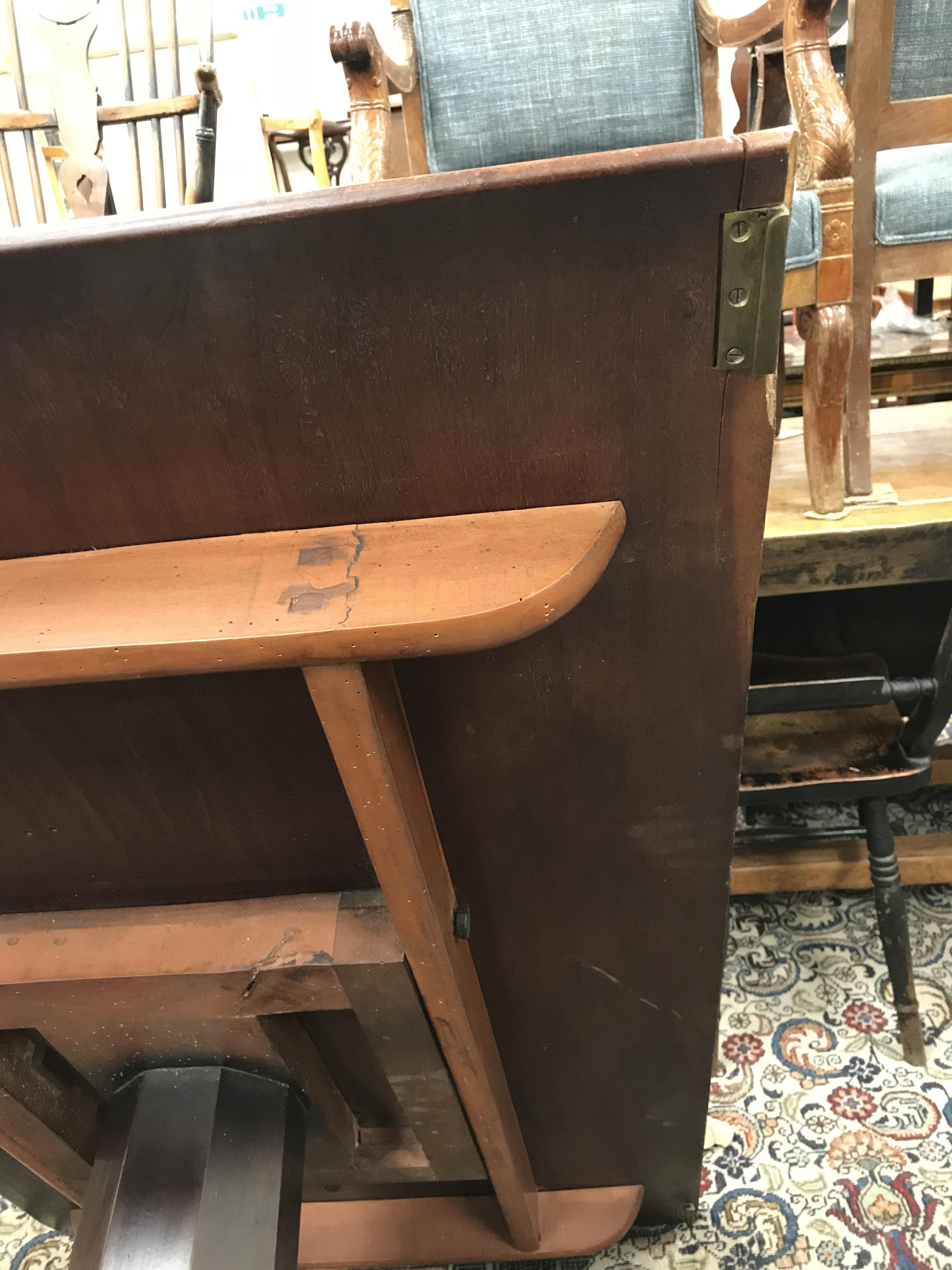 A 19th Century mahogany triple pillar dining table, - Image 14 of 38