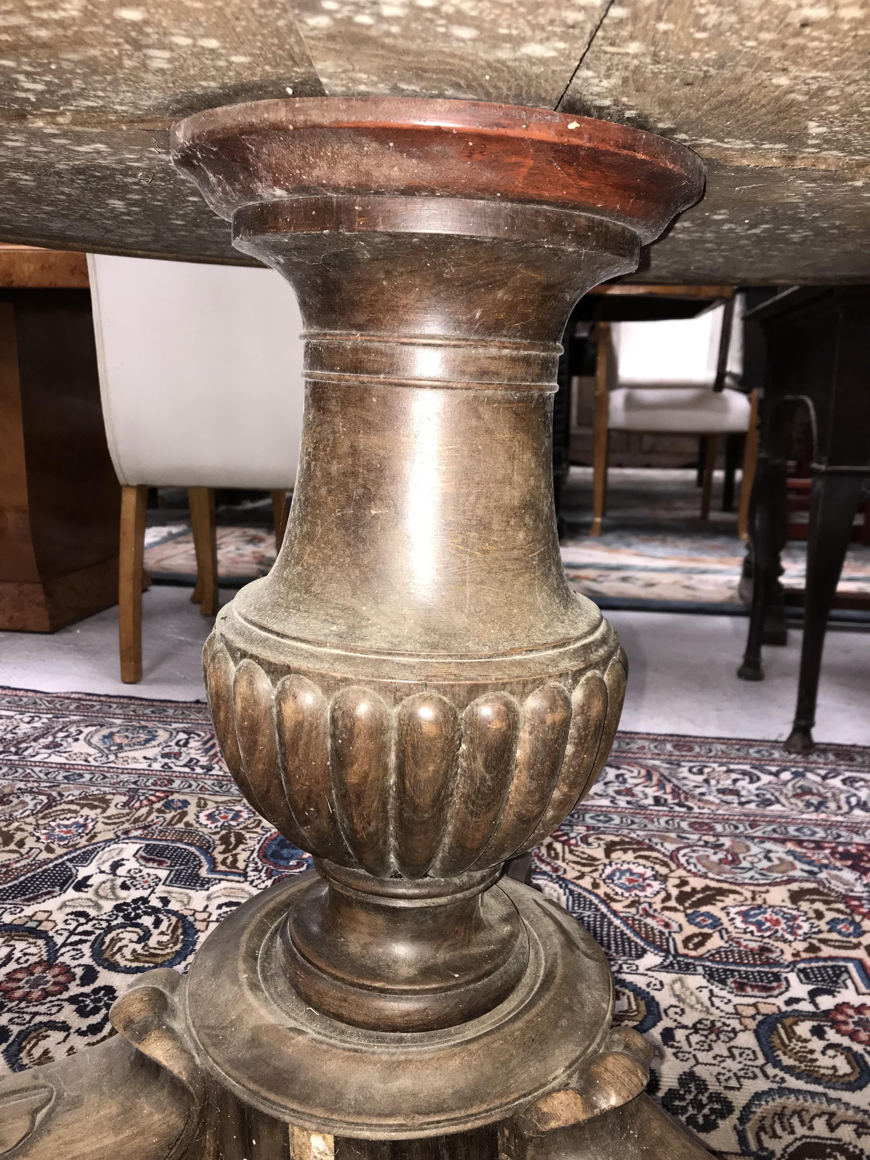 A late 19th Century French Empire style centre table, - Bild 15 aus 33