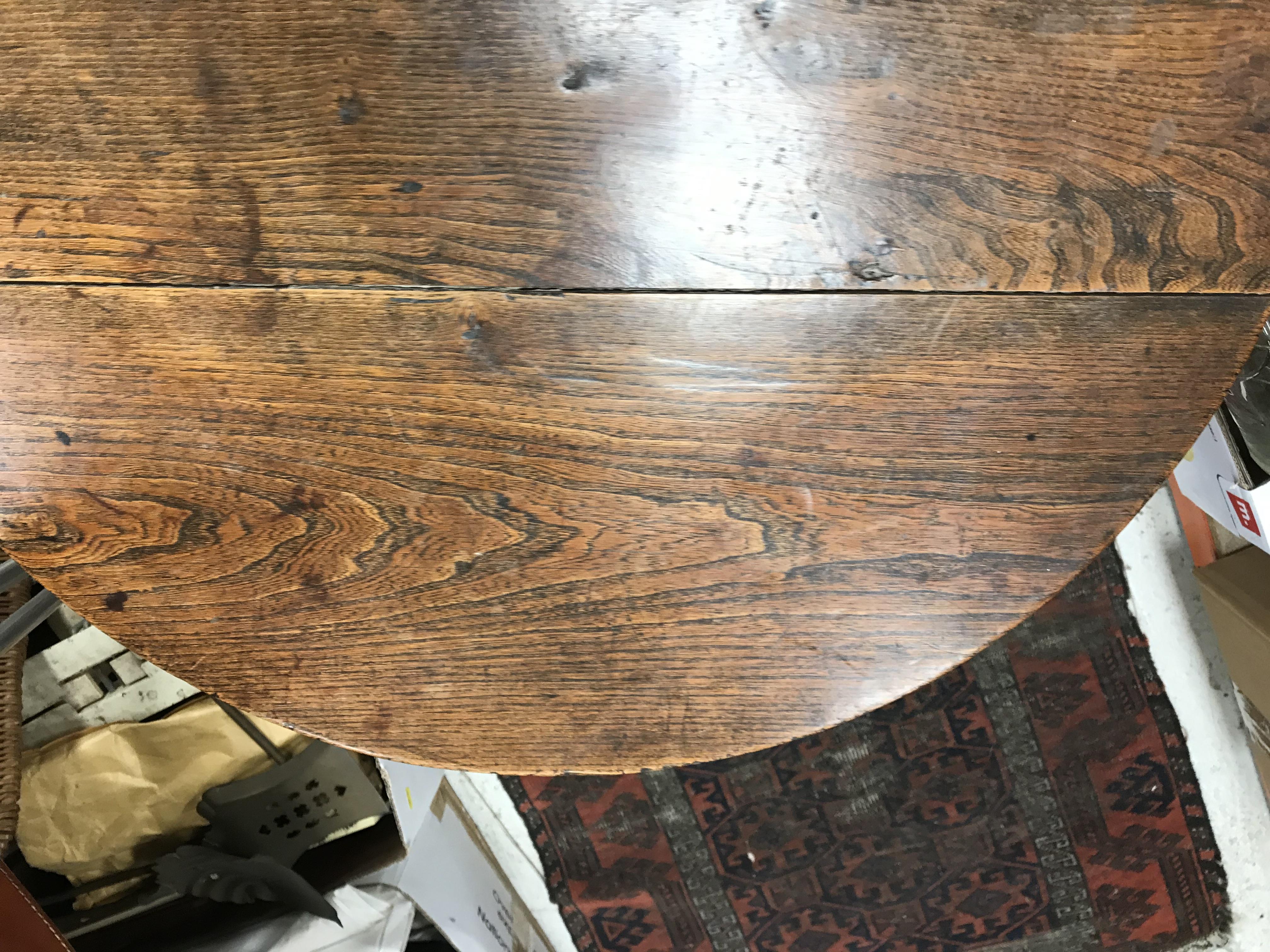 A 19th Century oak cricket table, - Image 38 of 40