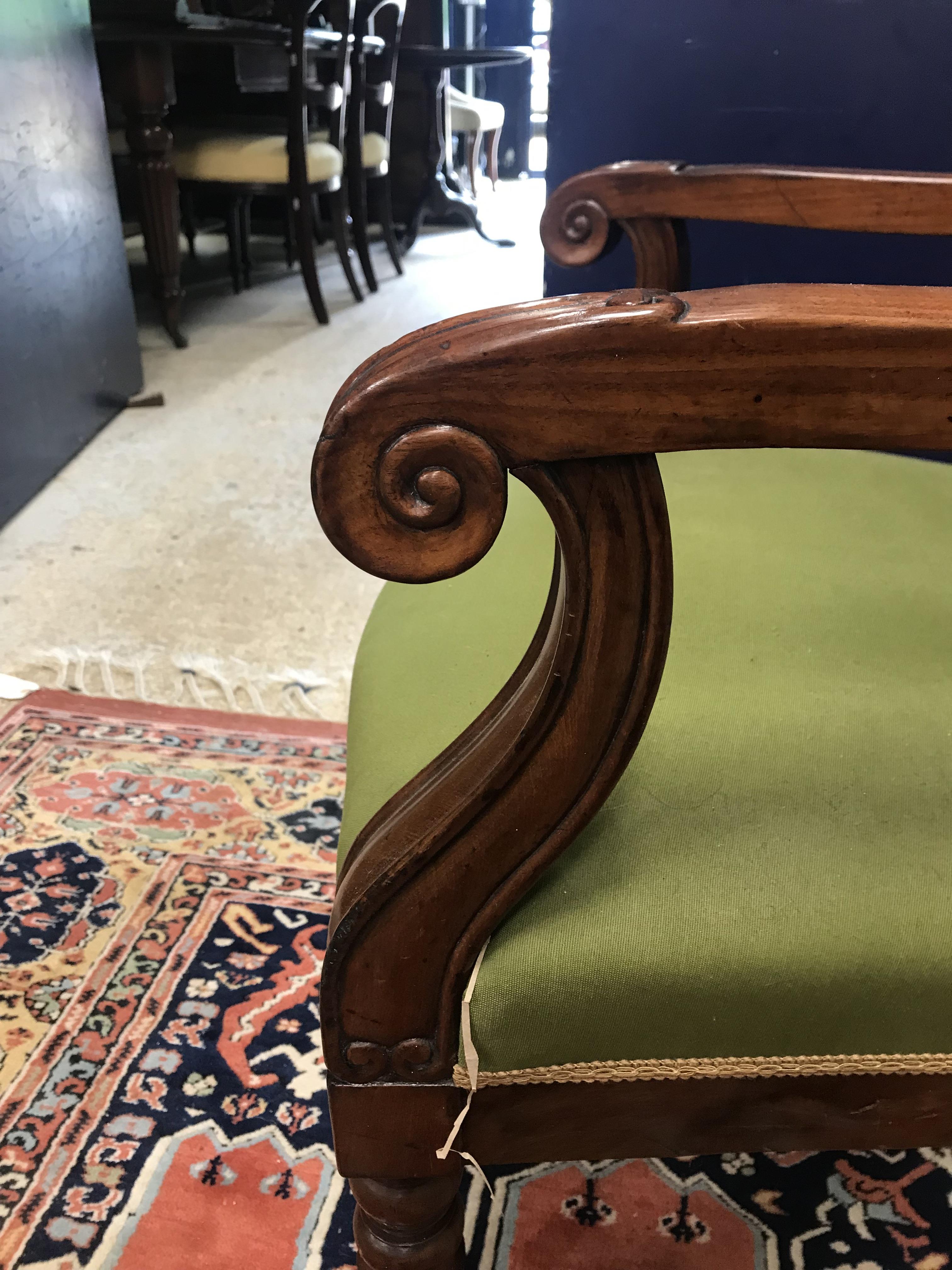 Two near-matching mahogany framed salon armchairs in the Continental Rococo taste with foliate - Image 48 of 96