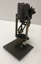 A Stuart Turner stationary engine fitted with feed pump and governor 11.