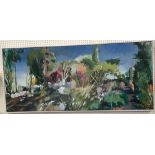KAREN BOWERS "Hidcote", landscape study, oil on board, inscribed and dated 2014 verso,