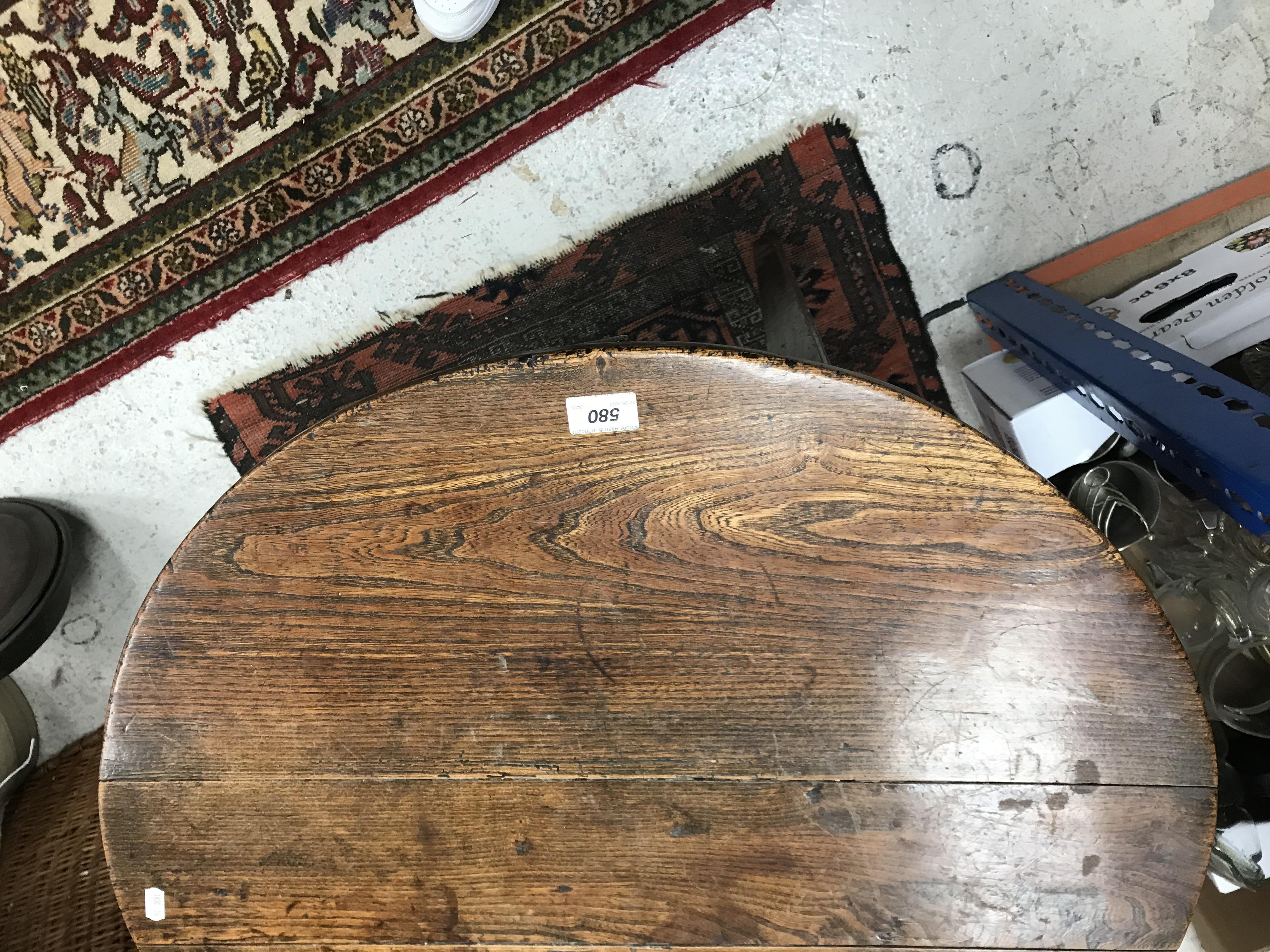 A 19th Century oak cricket table, - Image 32 of 40