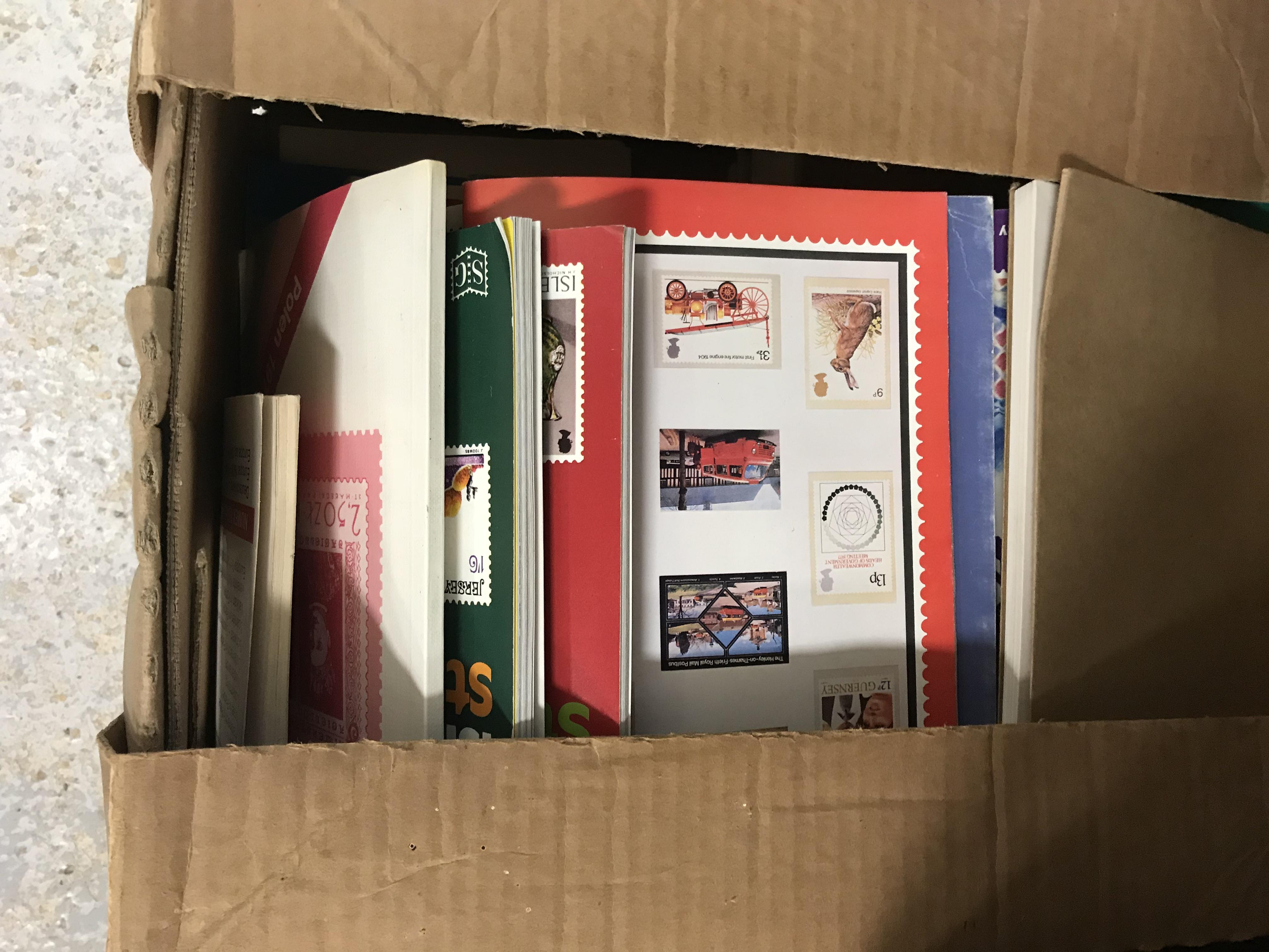 Four boxes of various philatelic/stamp ephemera/stationery, catalogues, pamphlets, - Image 2 of 2