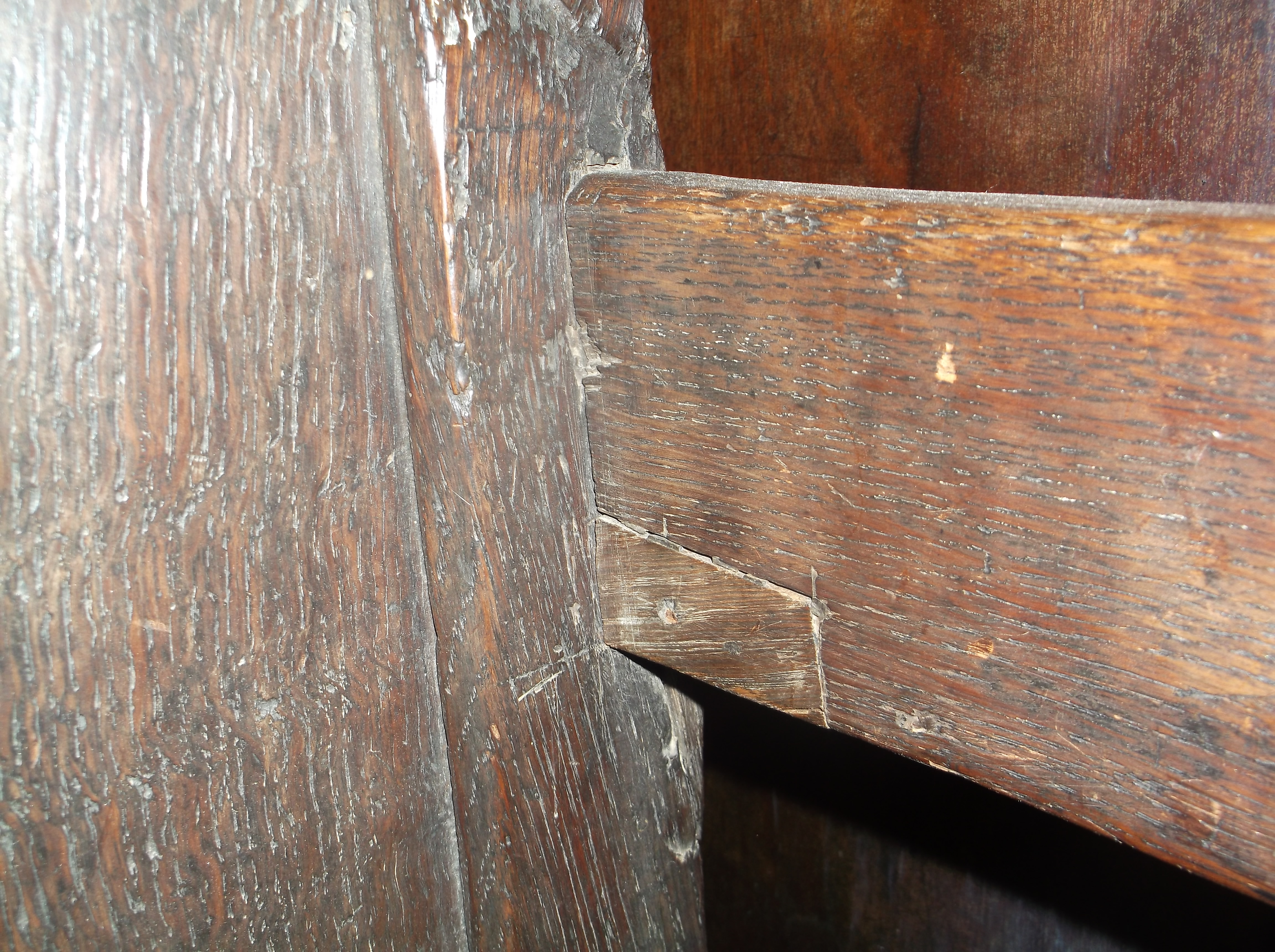 An18th Century and later oak hall chair, - Image 11 of 15