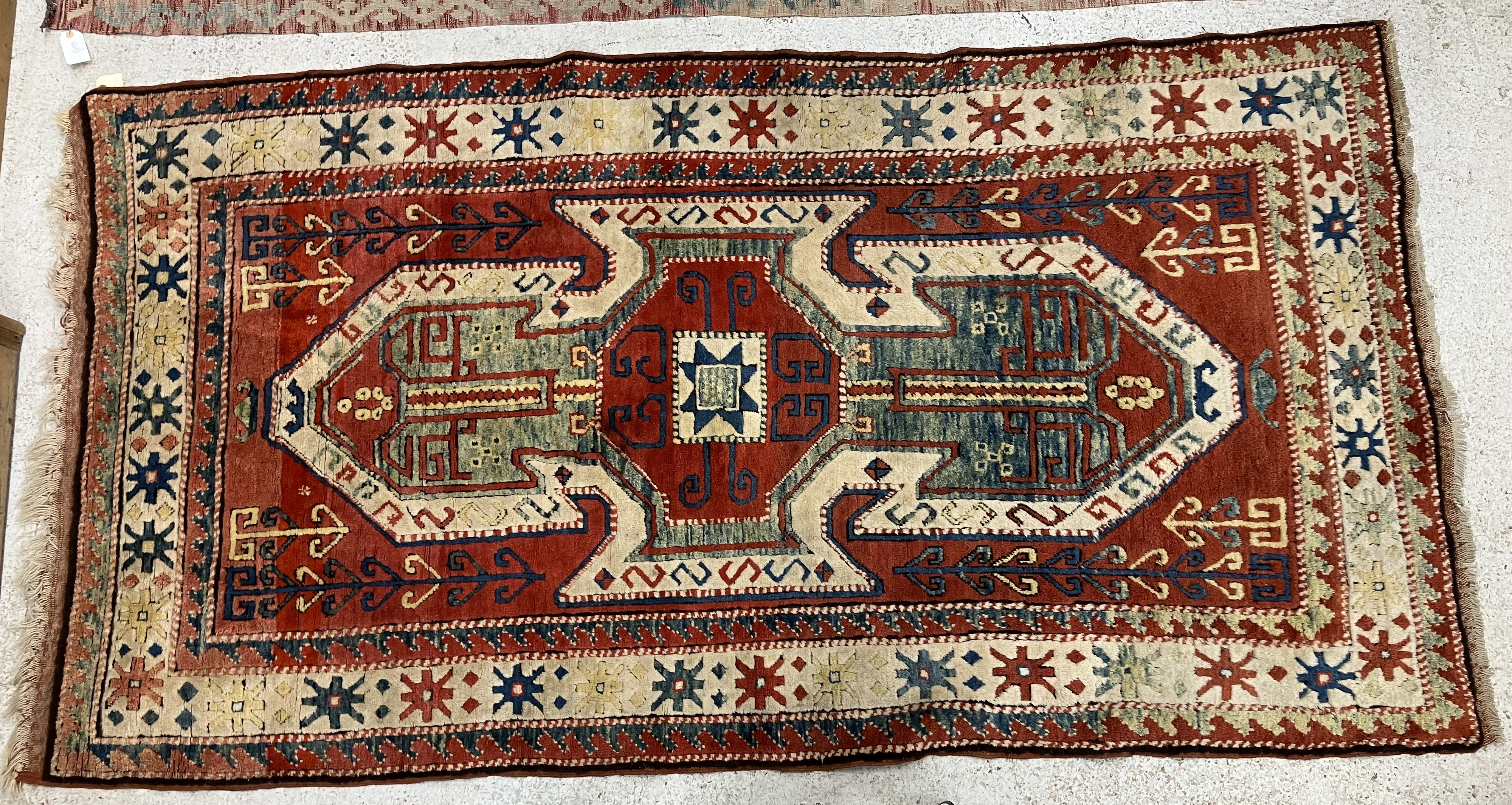 A fine Turkish carpet,