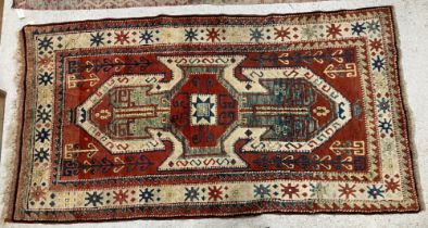 A fine Turkish carpet,