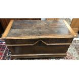 A 17th Century Italian cedar wood coffer or cassone,