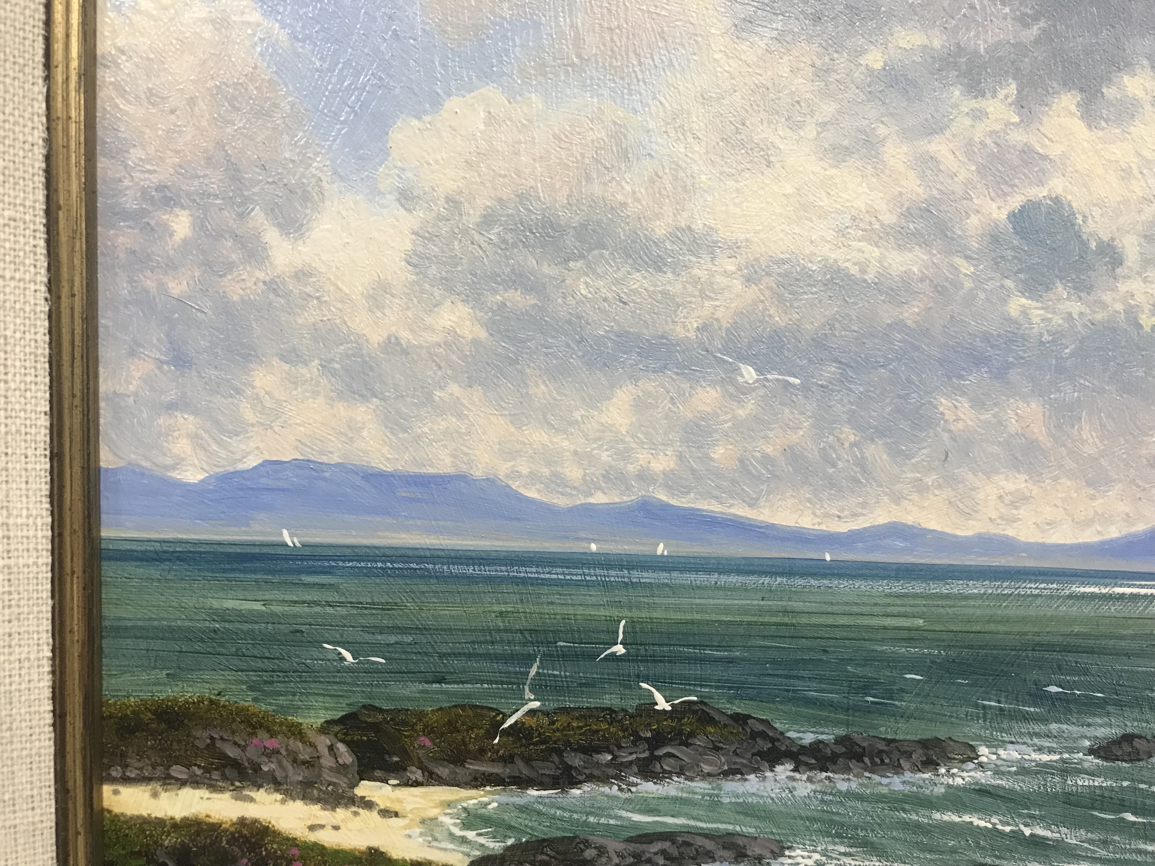 ANDREW GRANT KURTIS "Lleyn Peninsula near Anglesey southern tip", oil on panel, signed lower left, - Image 15 of 36