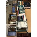 Nine boxes of assorted books to include various auction catalogues and other antiques reference