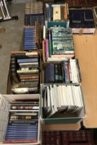 Nine boxes of assorted books to include various auction catalogues and other antiques reference