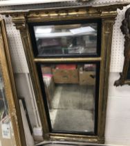 A Regency gilt framed pier glass,