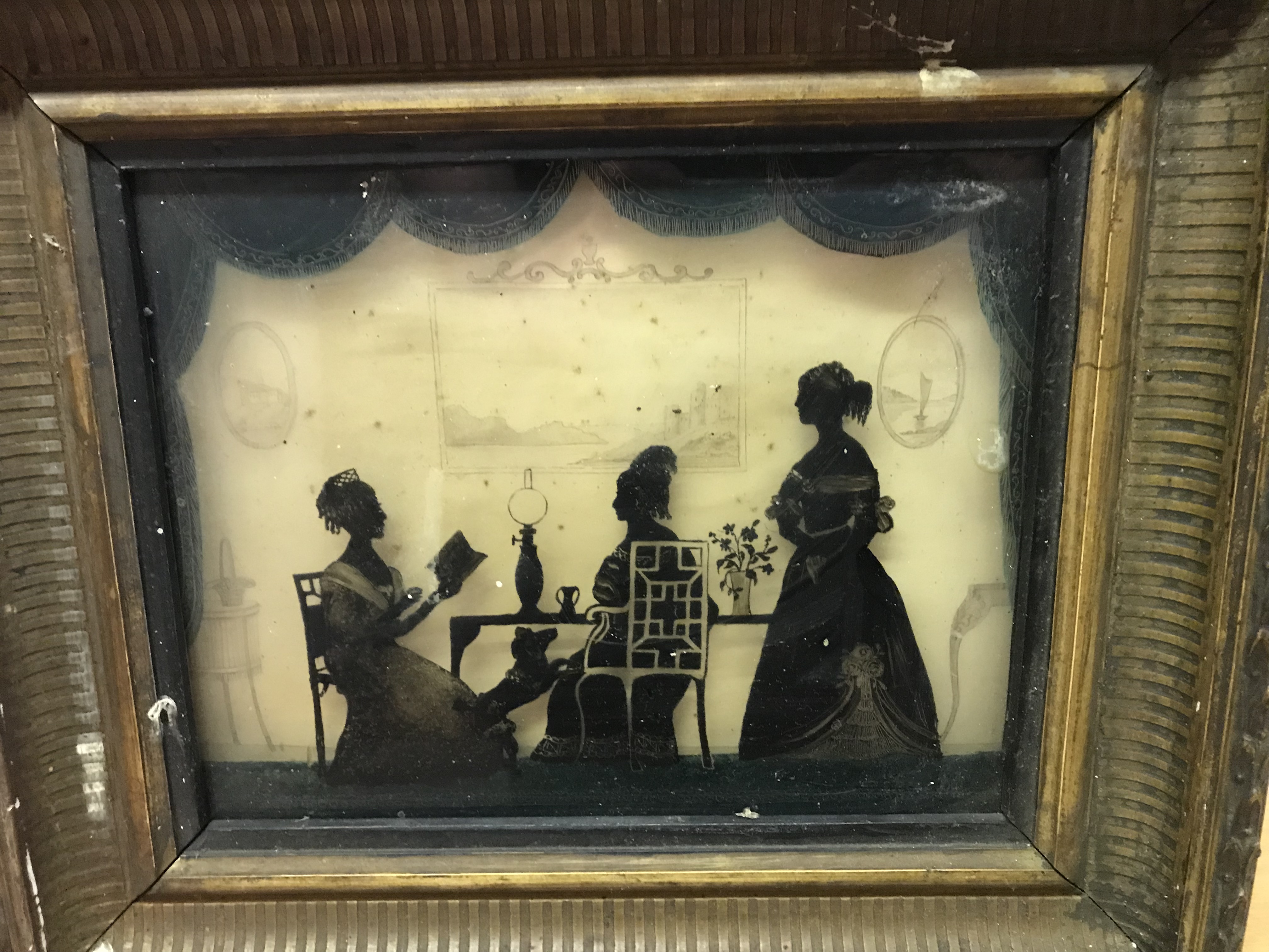 MISS DUGDALE "Three ladies taking tea, - Image 2 of 26