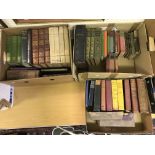 Three boxes of assorted books to include J ARTHUR THOMSON "The New Natural History Vols I-III"