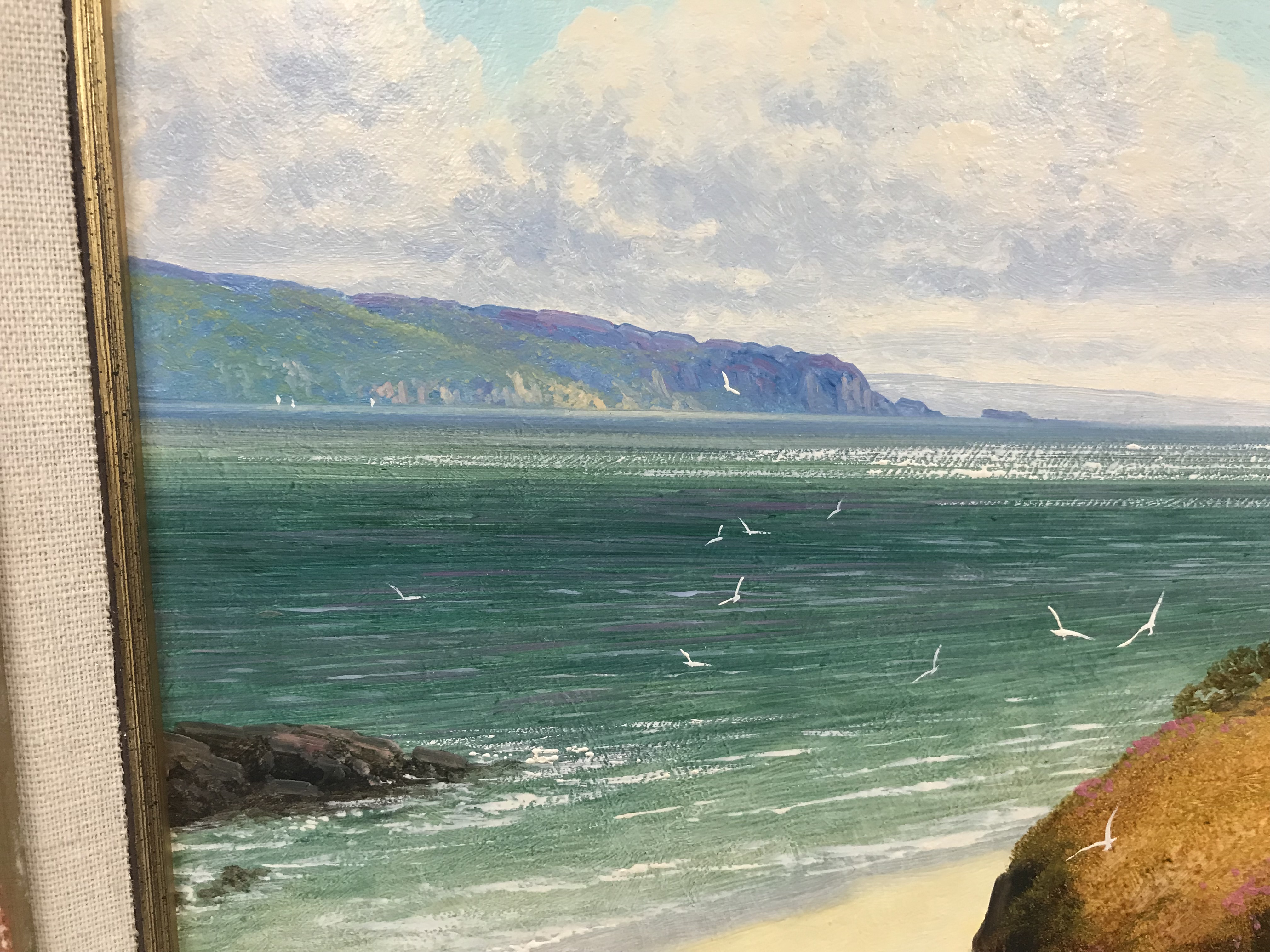 ANDREW GRANT KURTIS "Lleyn Peninsula near Anglesey southern tip", oil on panel, signed lower left, - Image 30 of 36