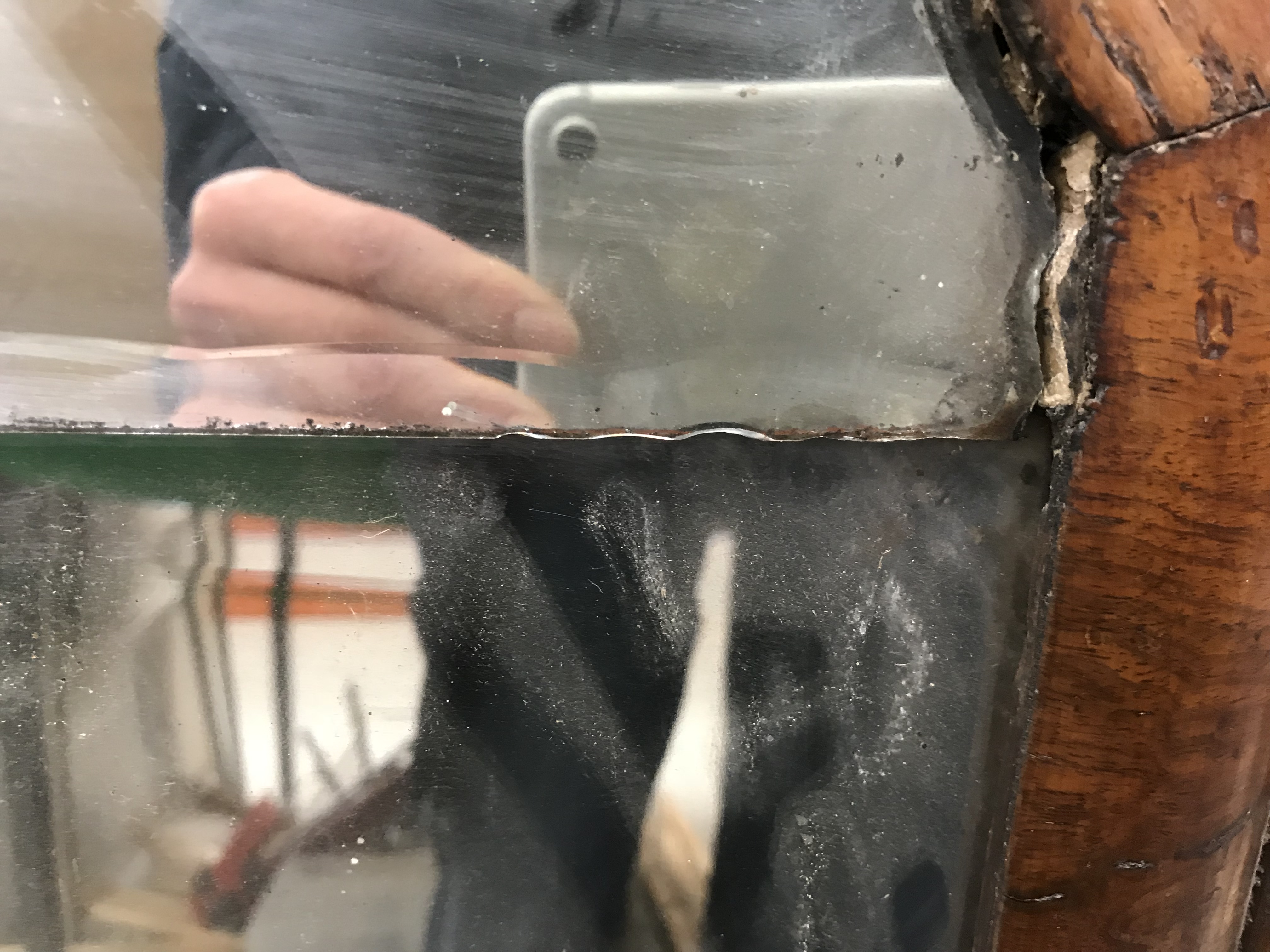 A Queen Anne walnut cushion framed wall mirror, - Image 20 of 44