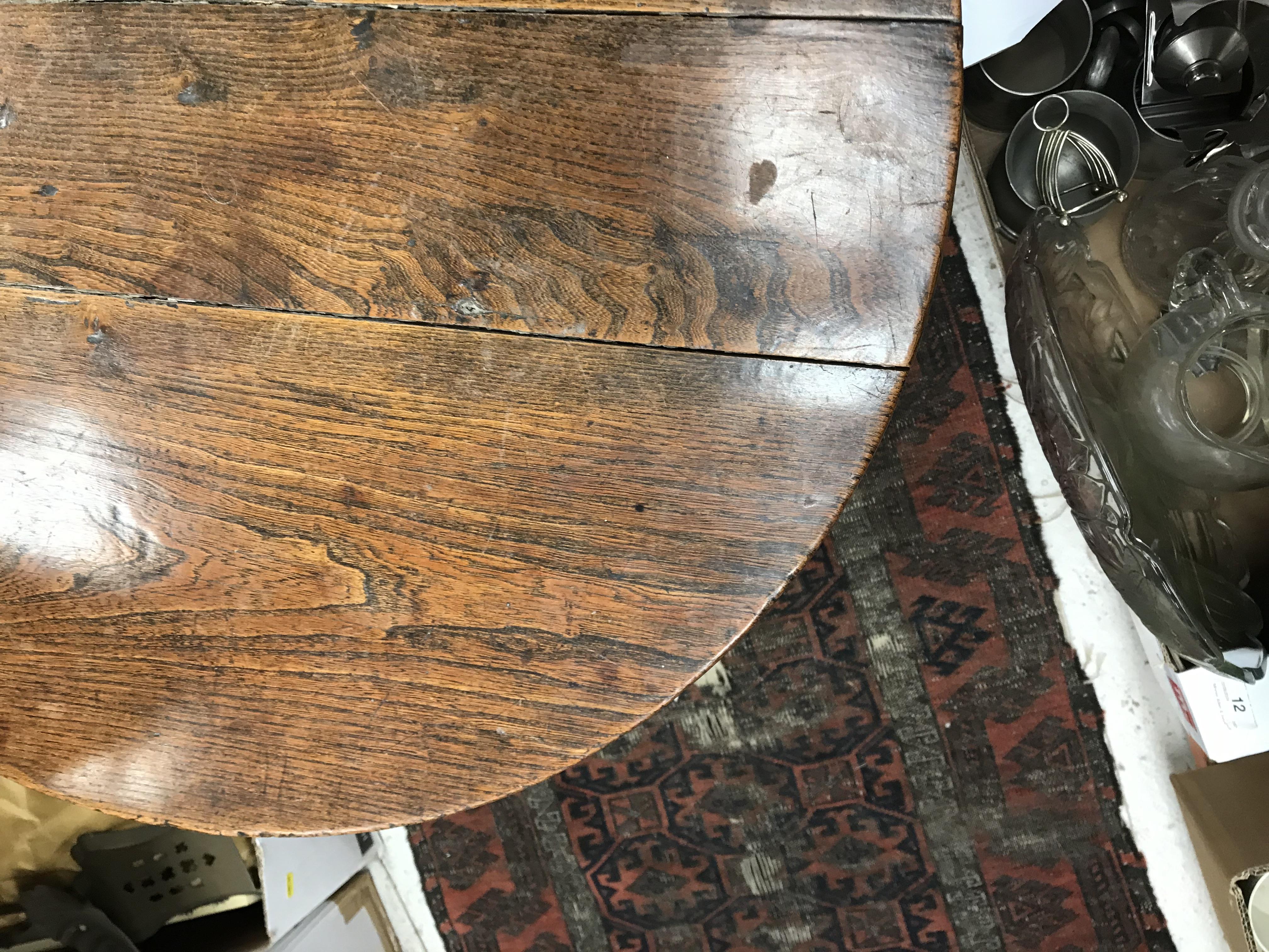 A 19th Century oak cricket table, - Image 39 of 40