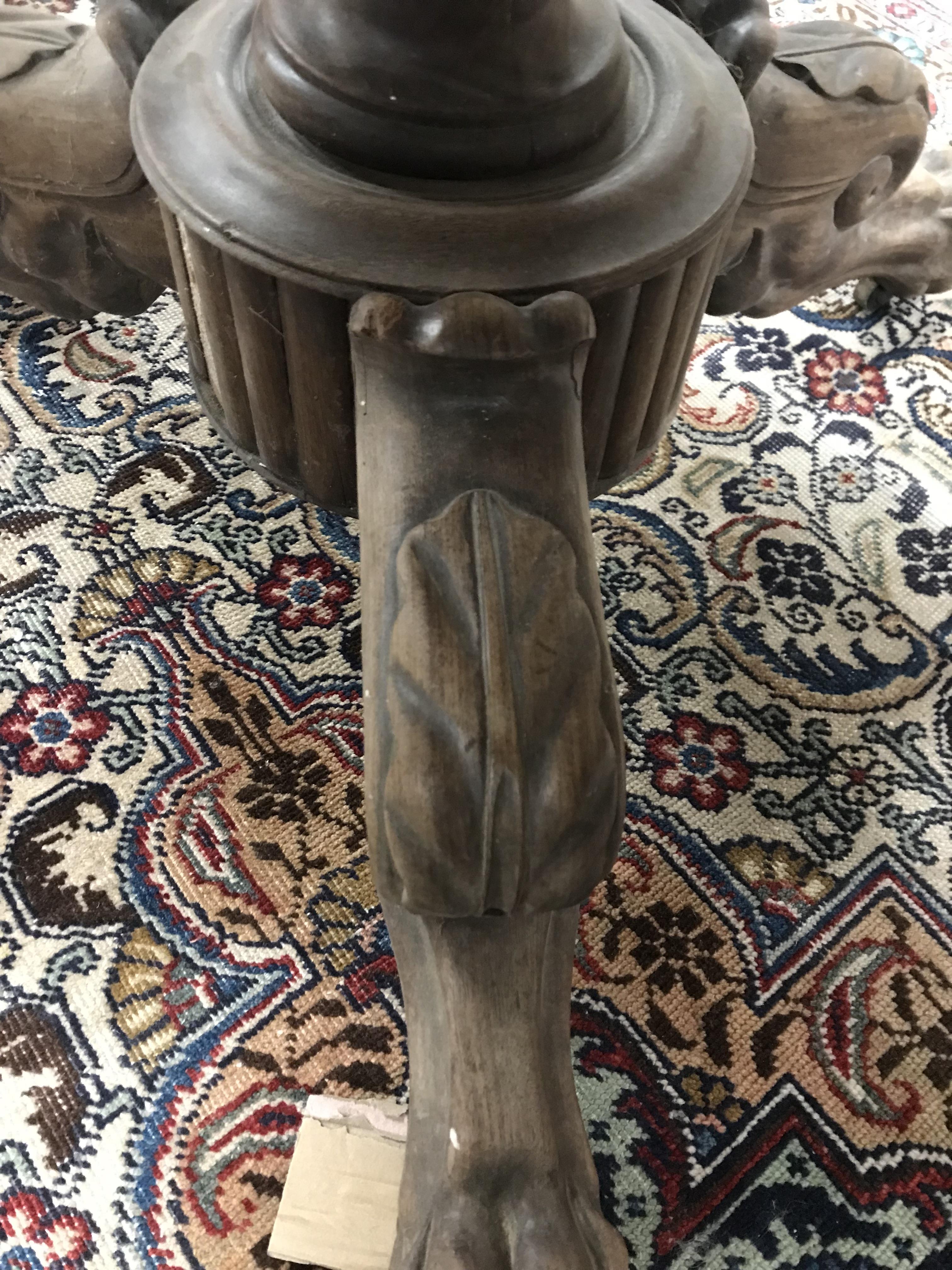 A late 19th Century French Empire style centre table, - Bild 20 aus 33