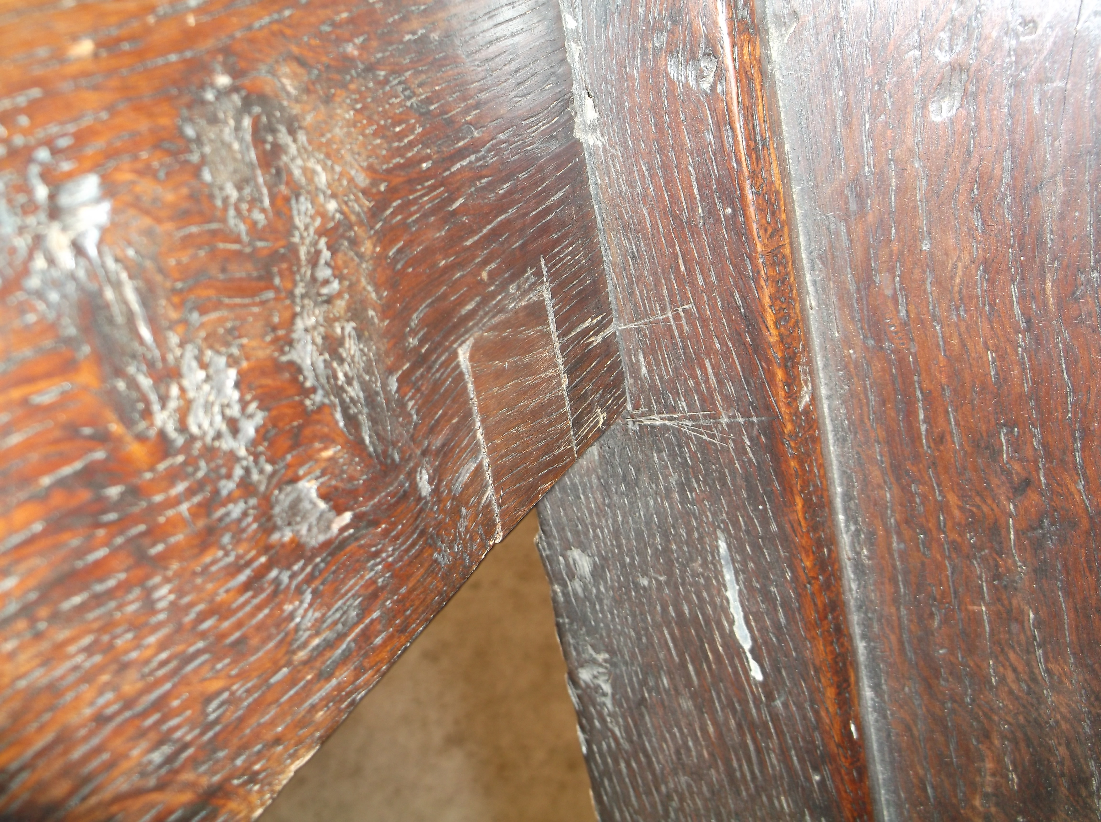 An18th Century and later oak hall chair, - Image 12 of 15