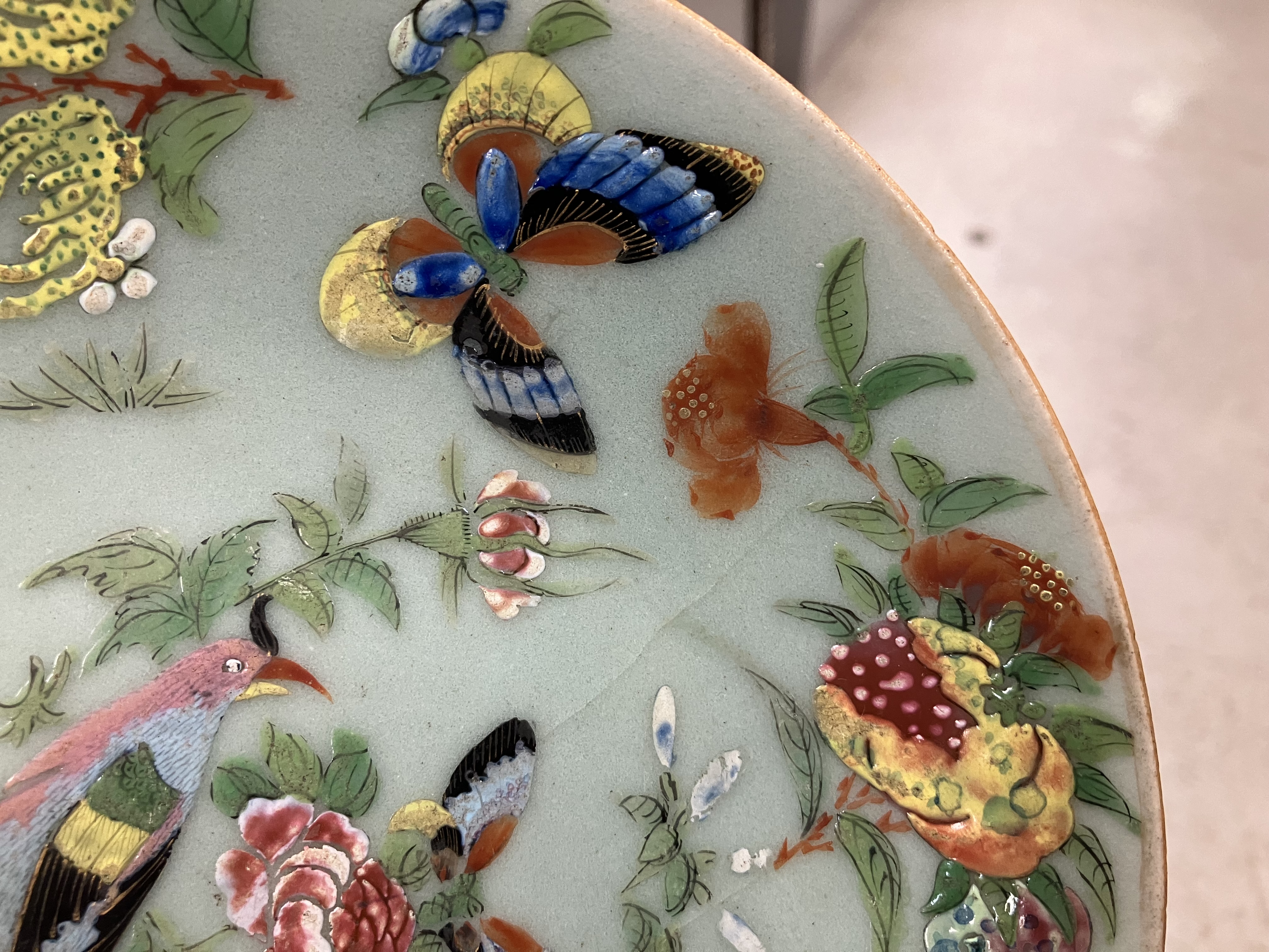 A collection of mainly Chinese porcelain items including a 19th Century Chinese lozenge shaped - Image 29 of 94