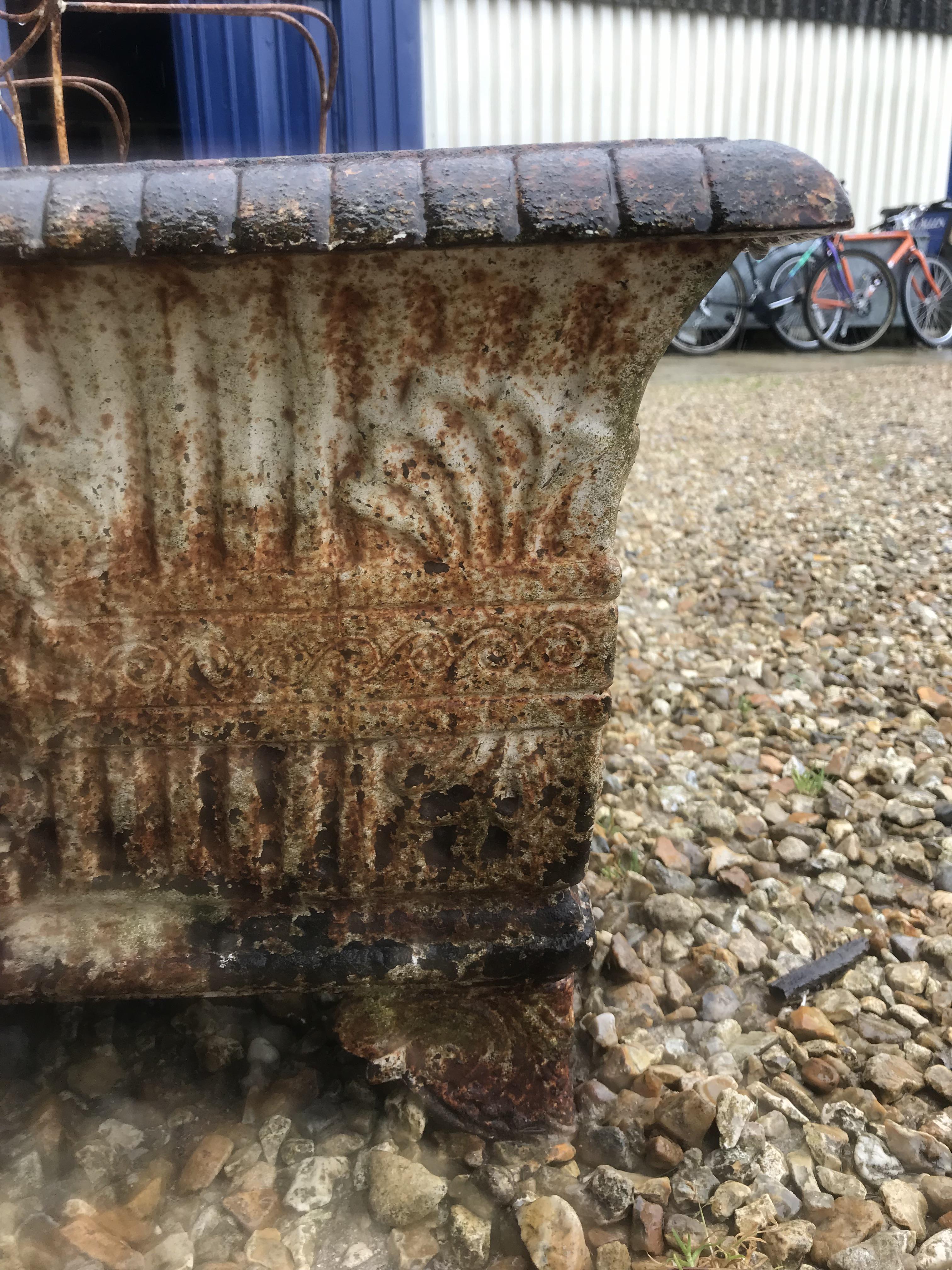 Two cast iron troughs, - Image 17 of 48