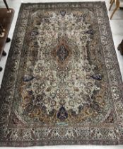 A Persian rug,