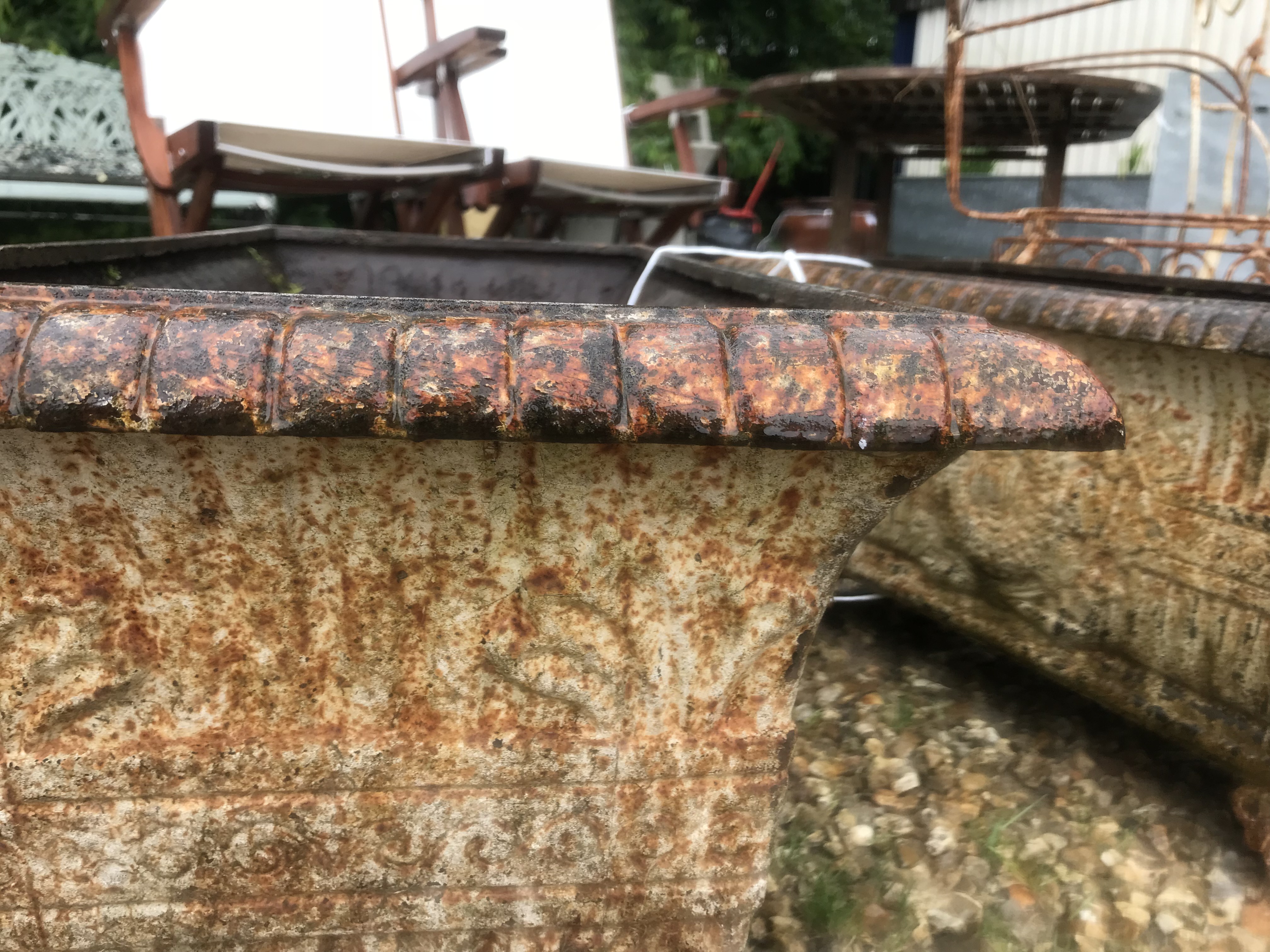 Two cast iron troughs, - Image 24 of 48